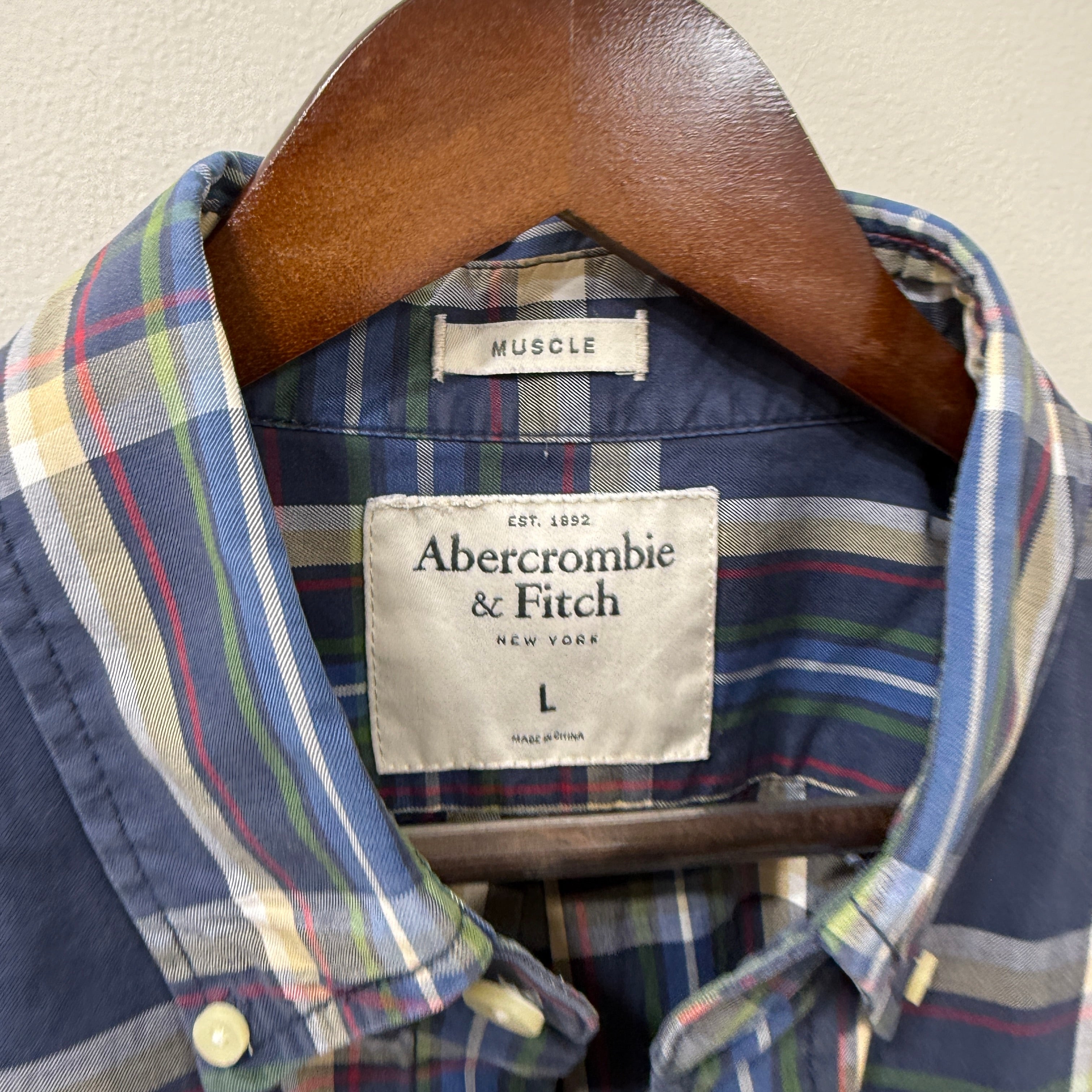 Abercrombie & Fitch checkered shirt