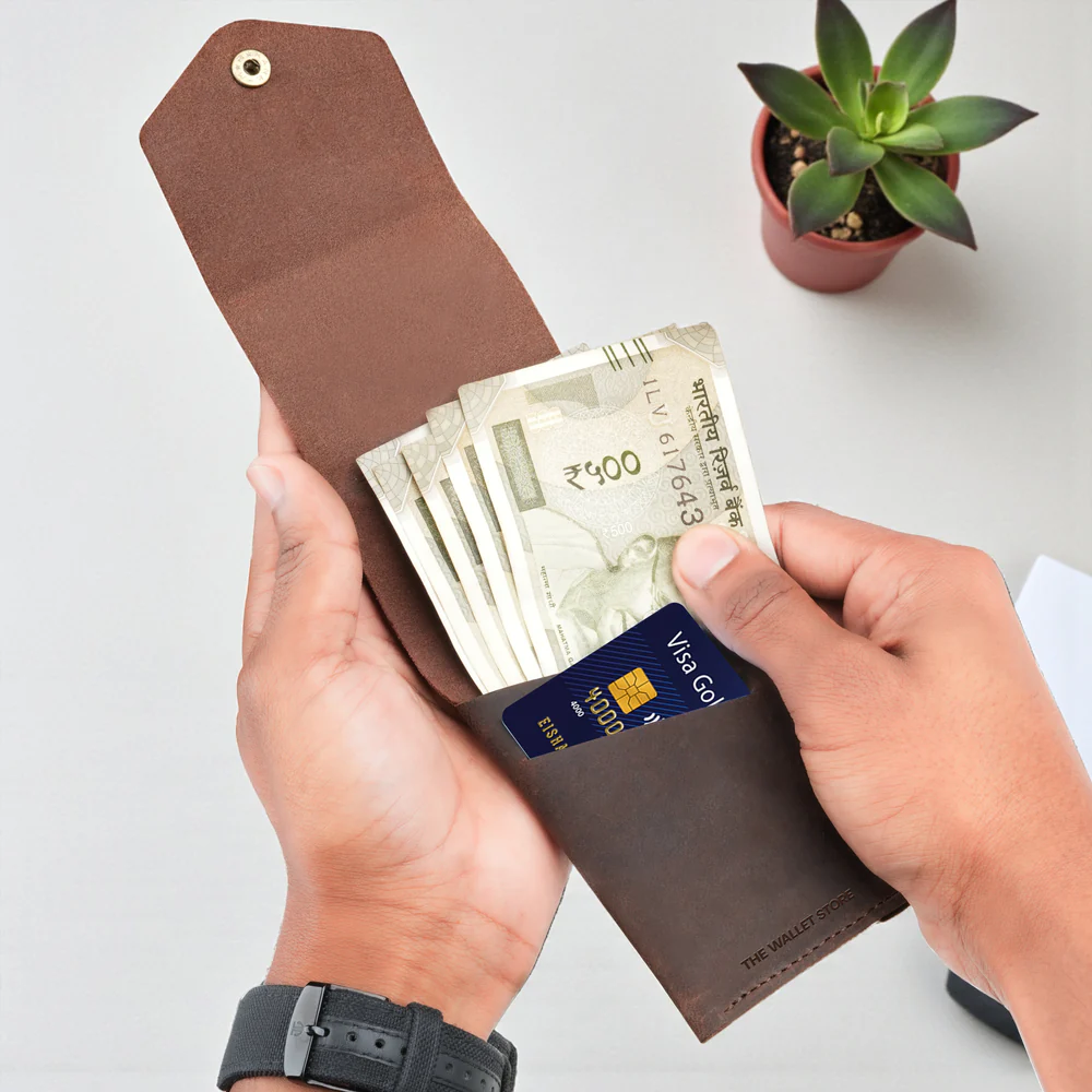 Leather Wallet- Flip
