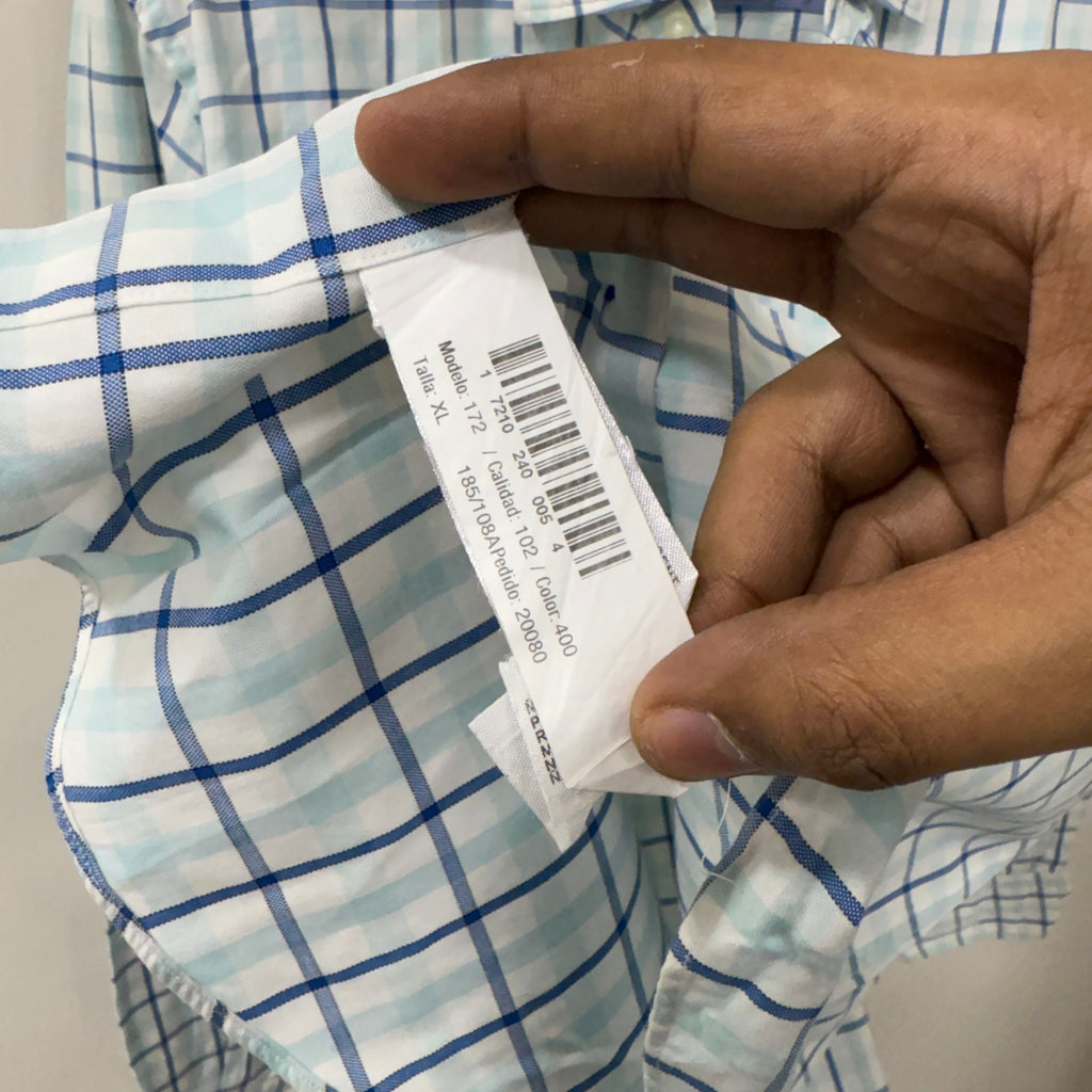 Mossimo Dutti checkered shirt