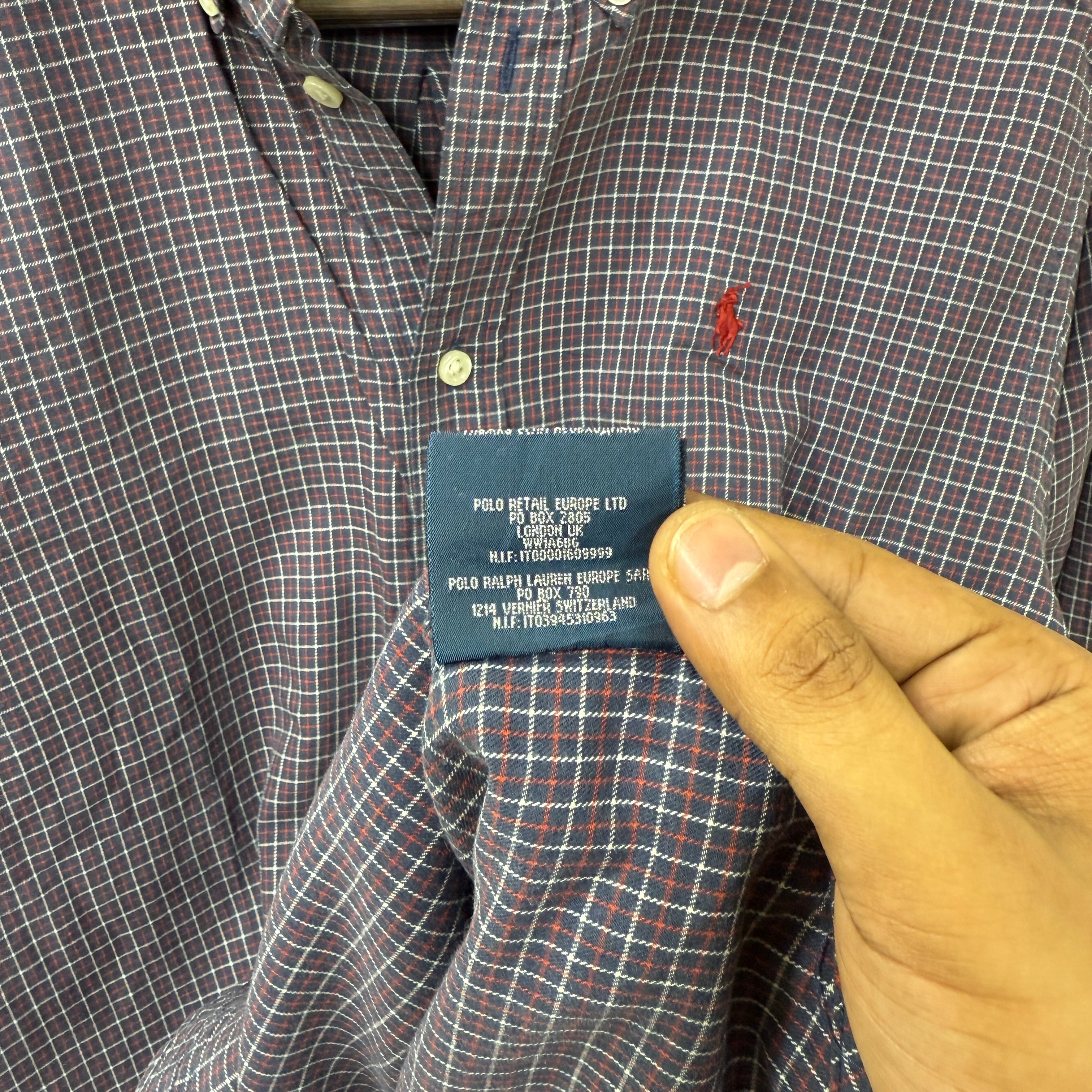 Ralph Lauren checkered shirt