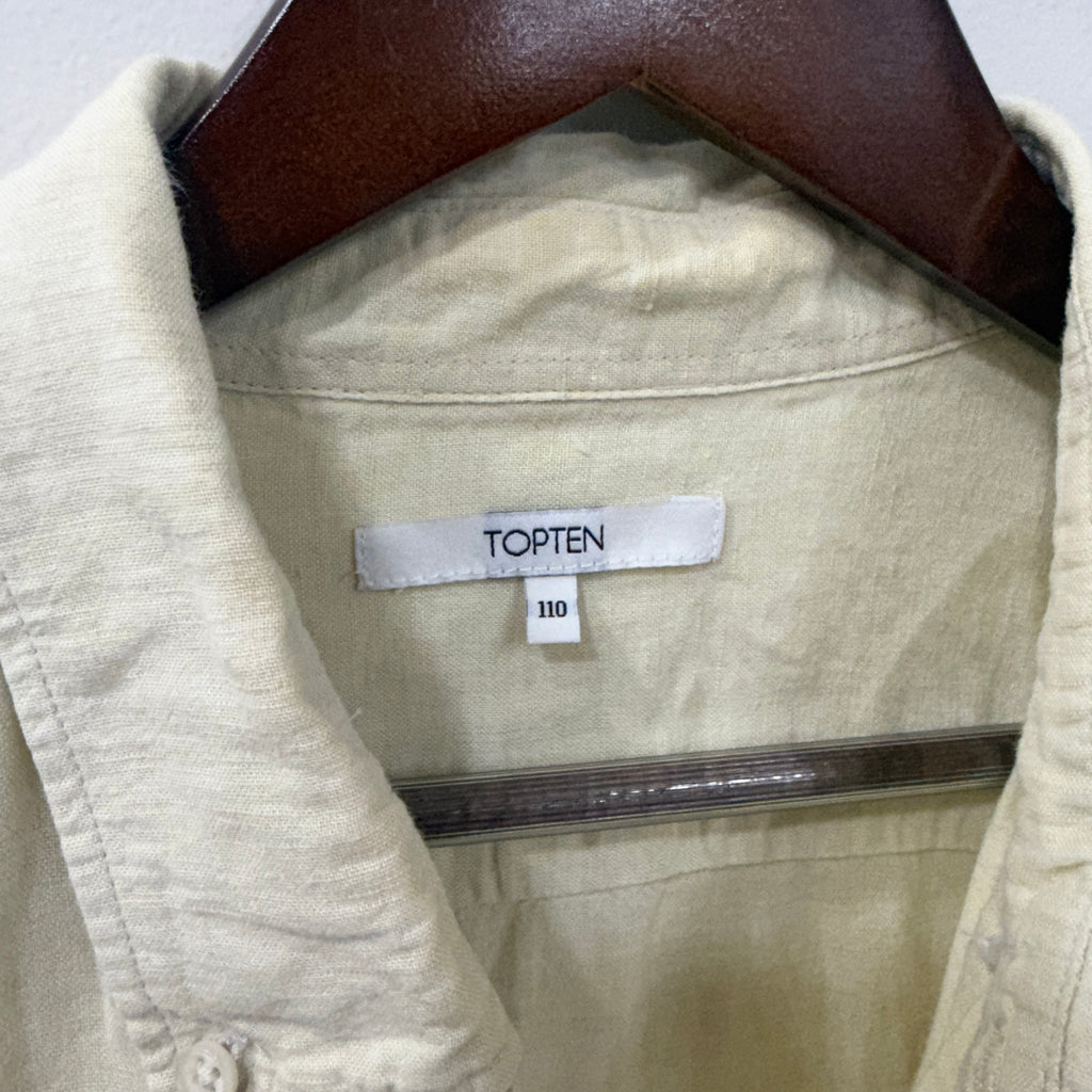 Topten yellow linen shirt