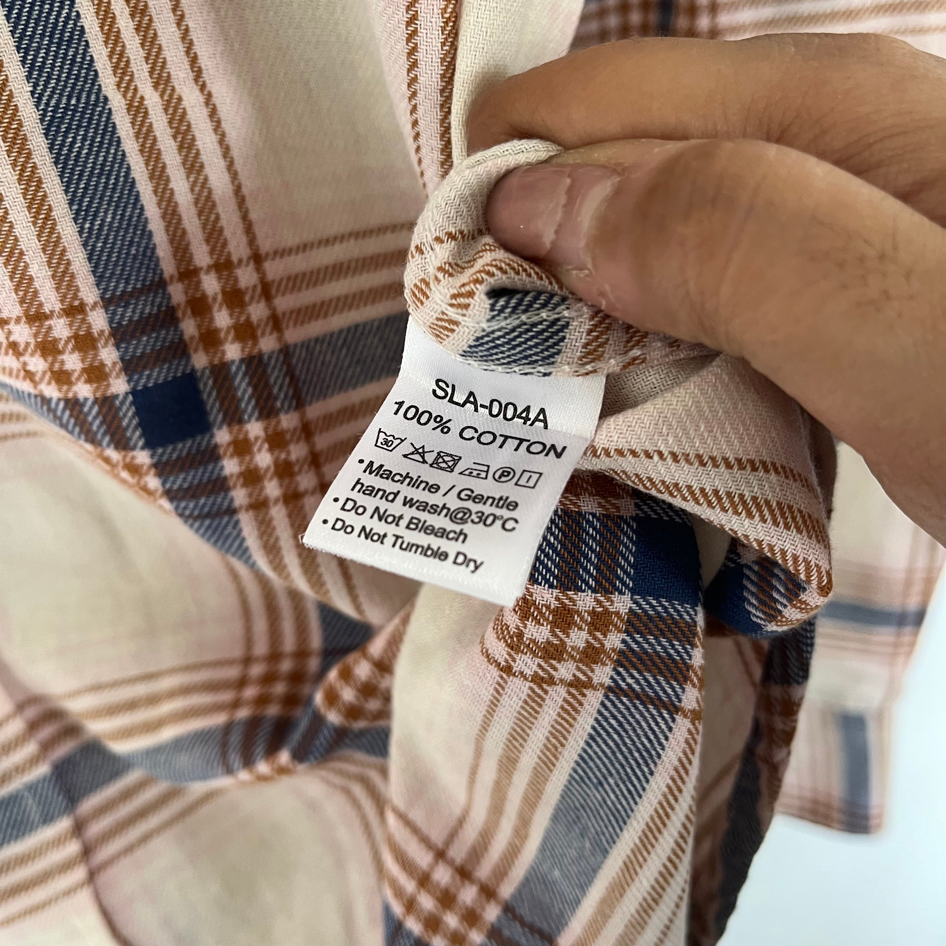 Lacoste checkered shirt