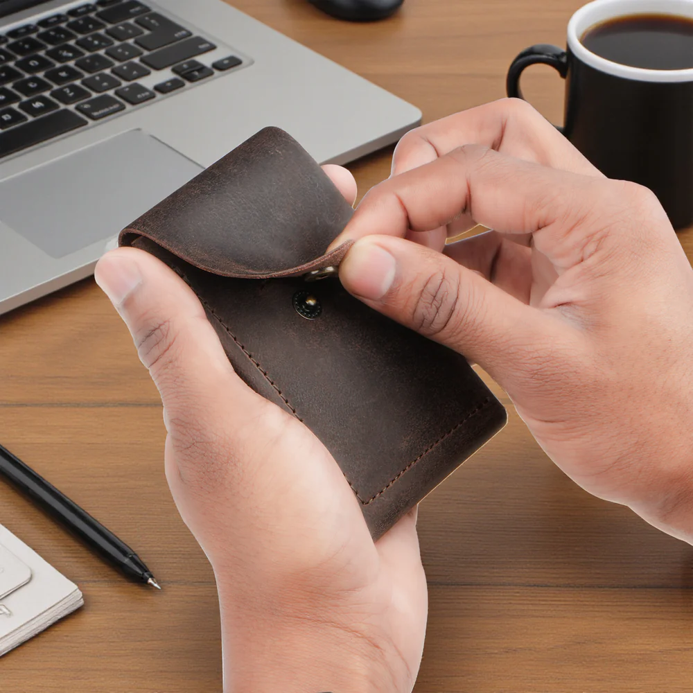 Leather Wallet- Flip