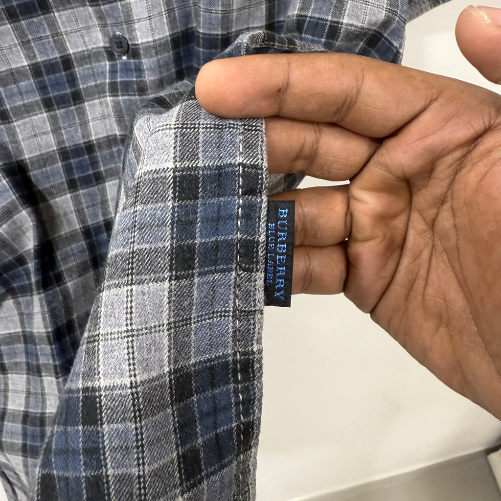 Burberry checkered shirt