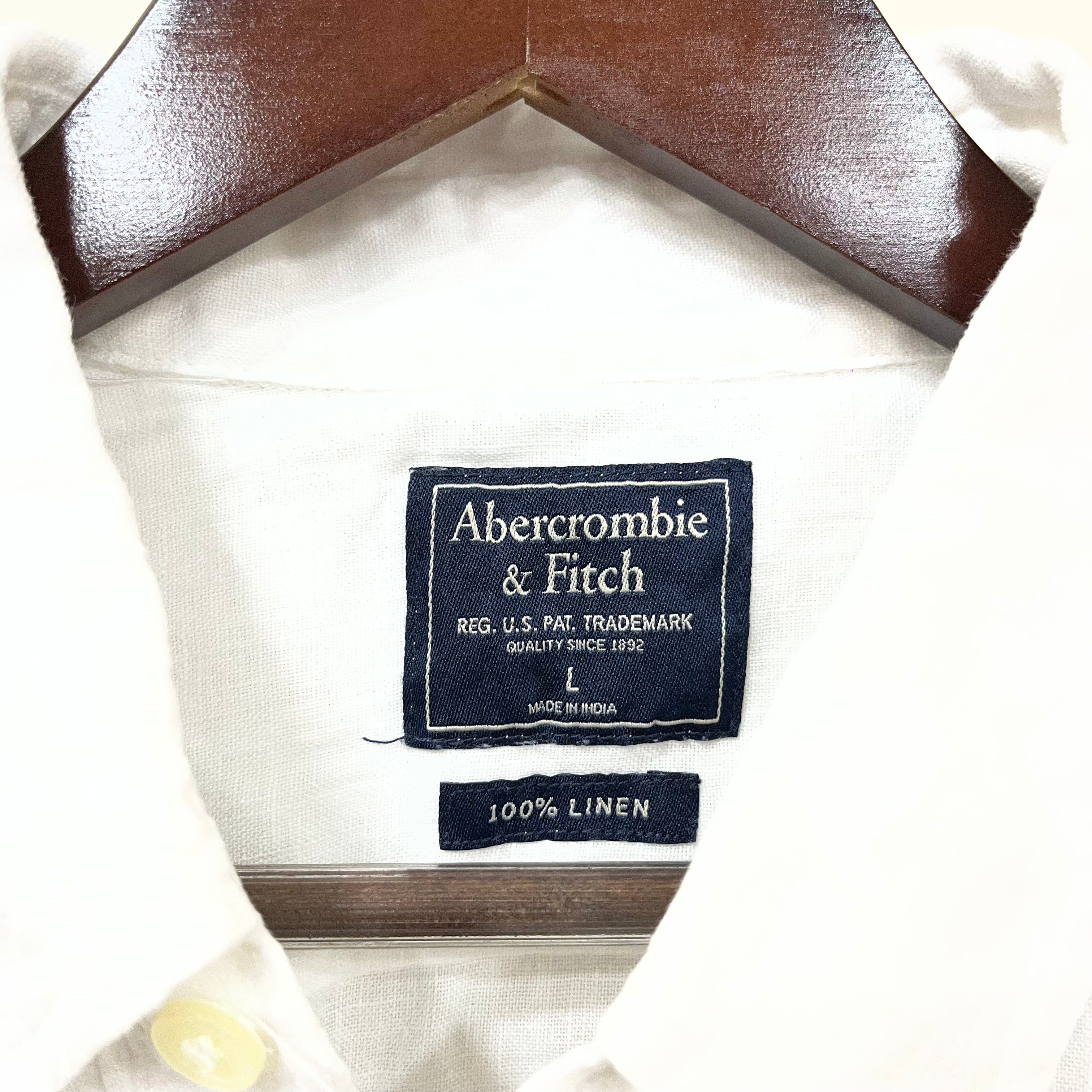 Abercrombie & Fitch 100% linen shirt