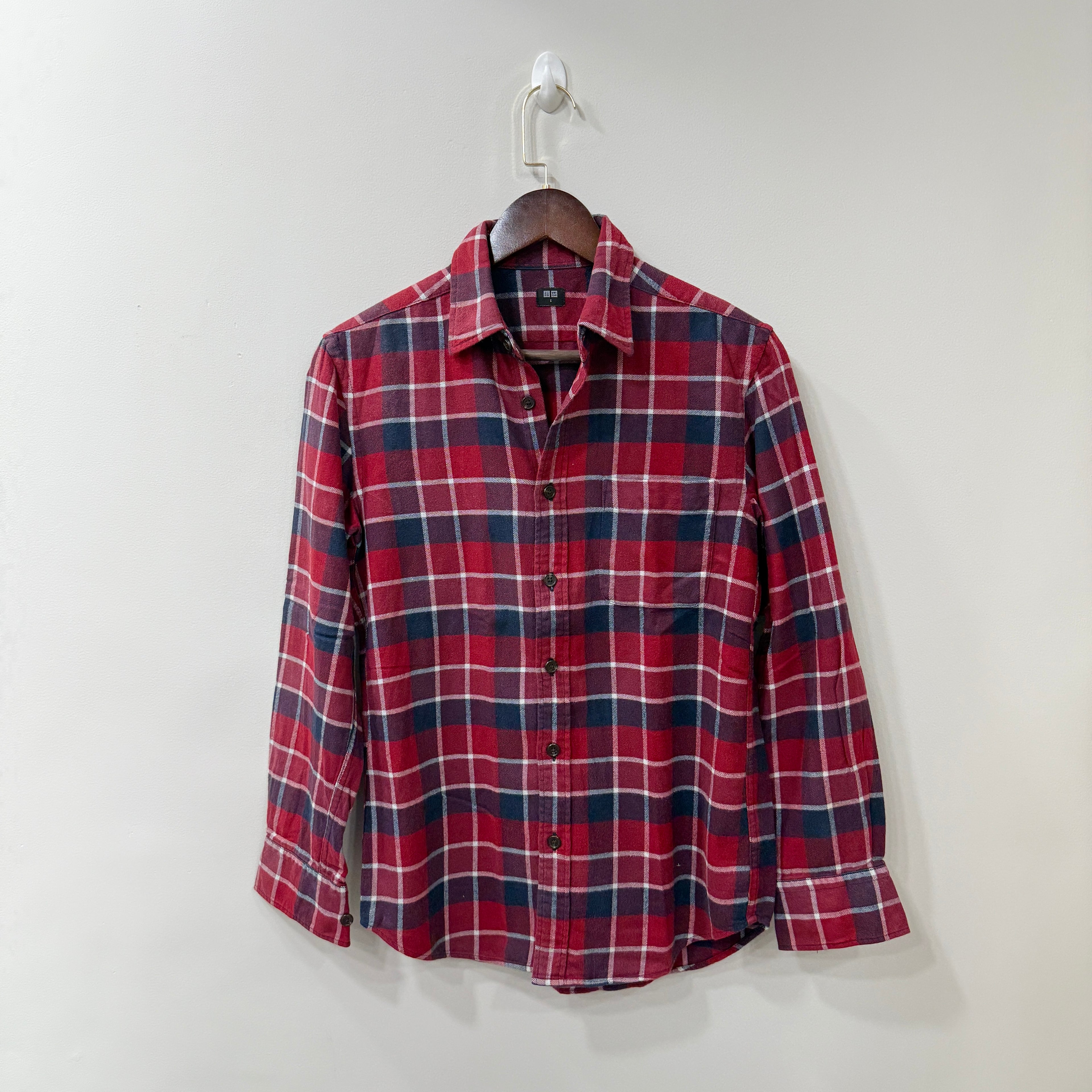 Uniqlo checkered shirt