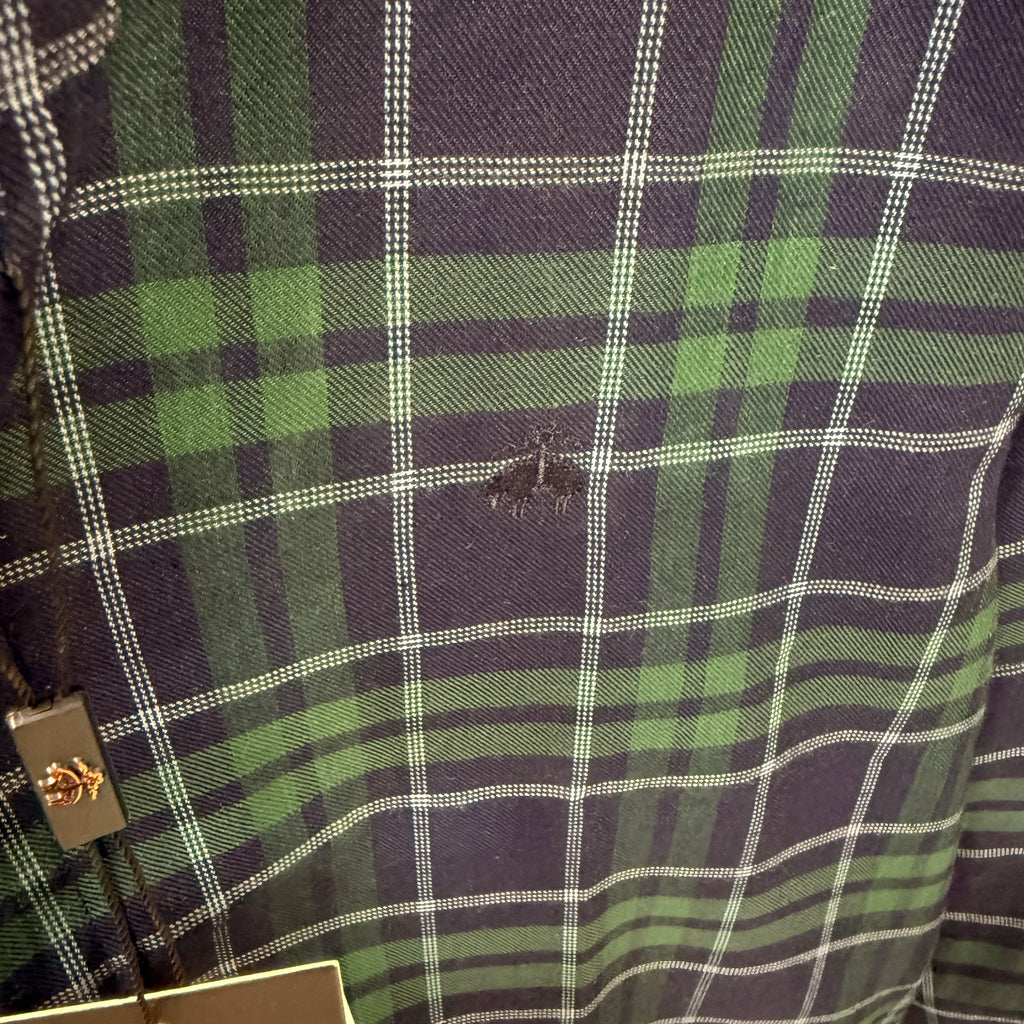 Brooks Brothers checkered button down shirt