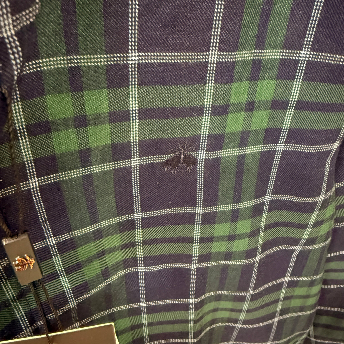 Brooks Brothers checkered button down shirt