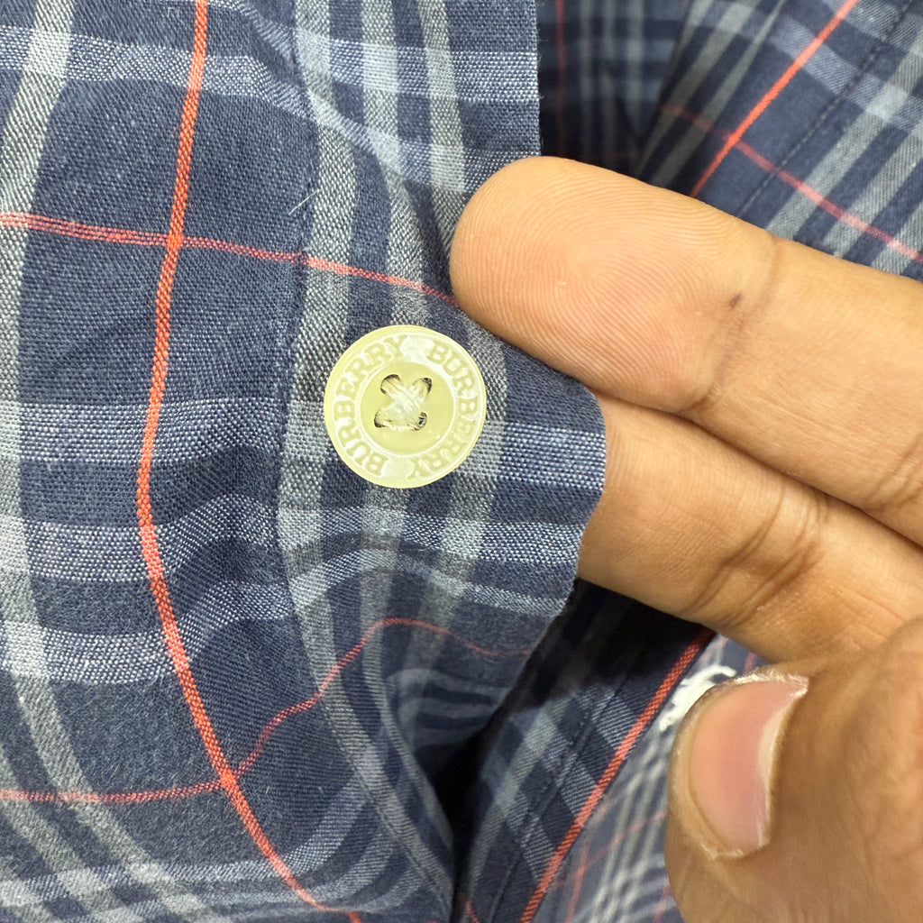 Burberry checkered shirt