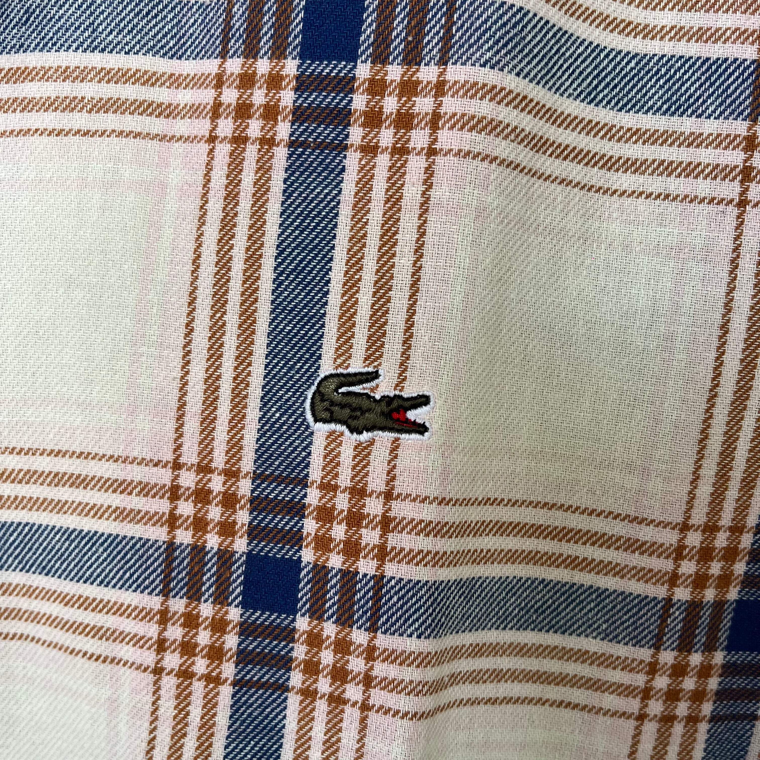 Lacoste checkered shirt