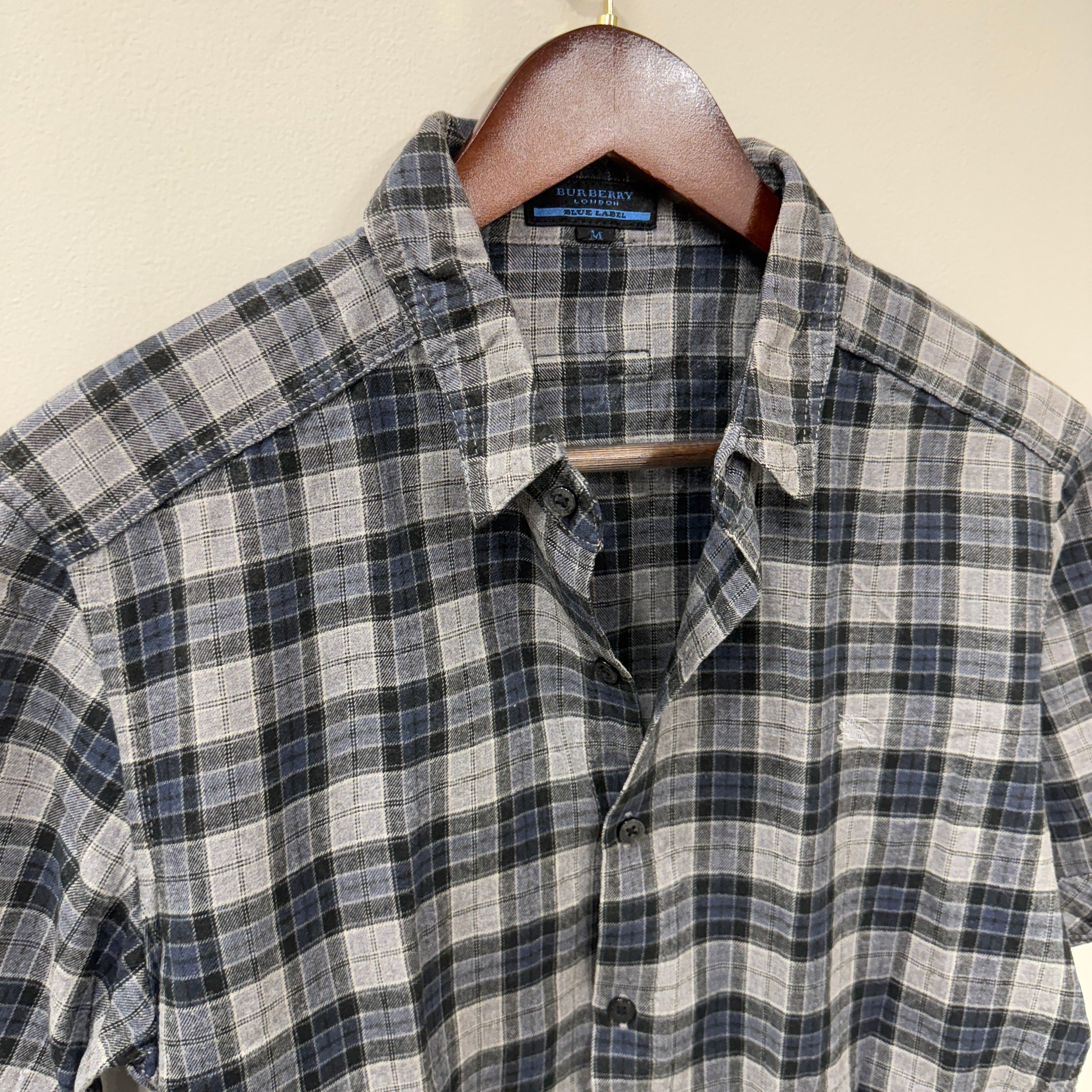 Burberry checkered shirt