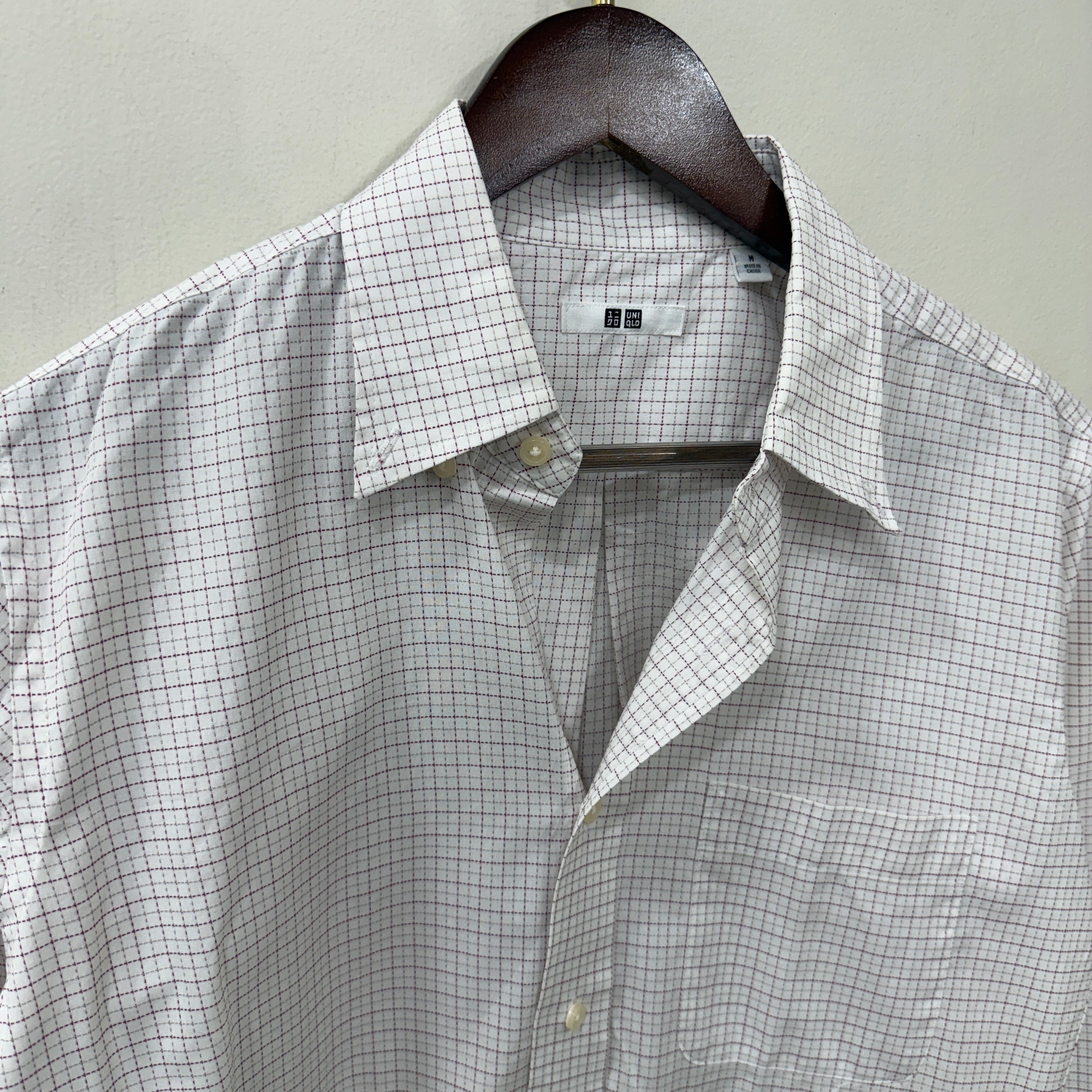 Uniqlo checkered shirt
