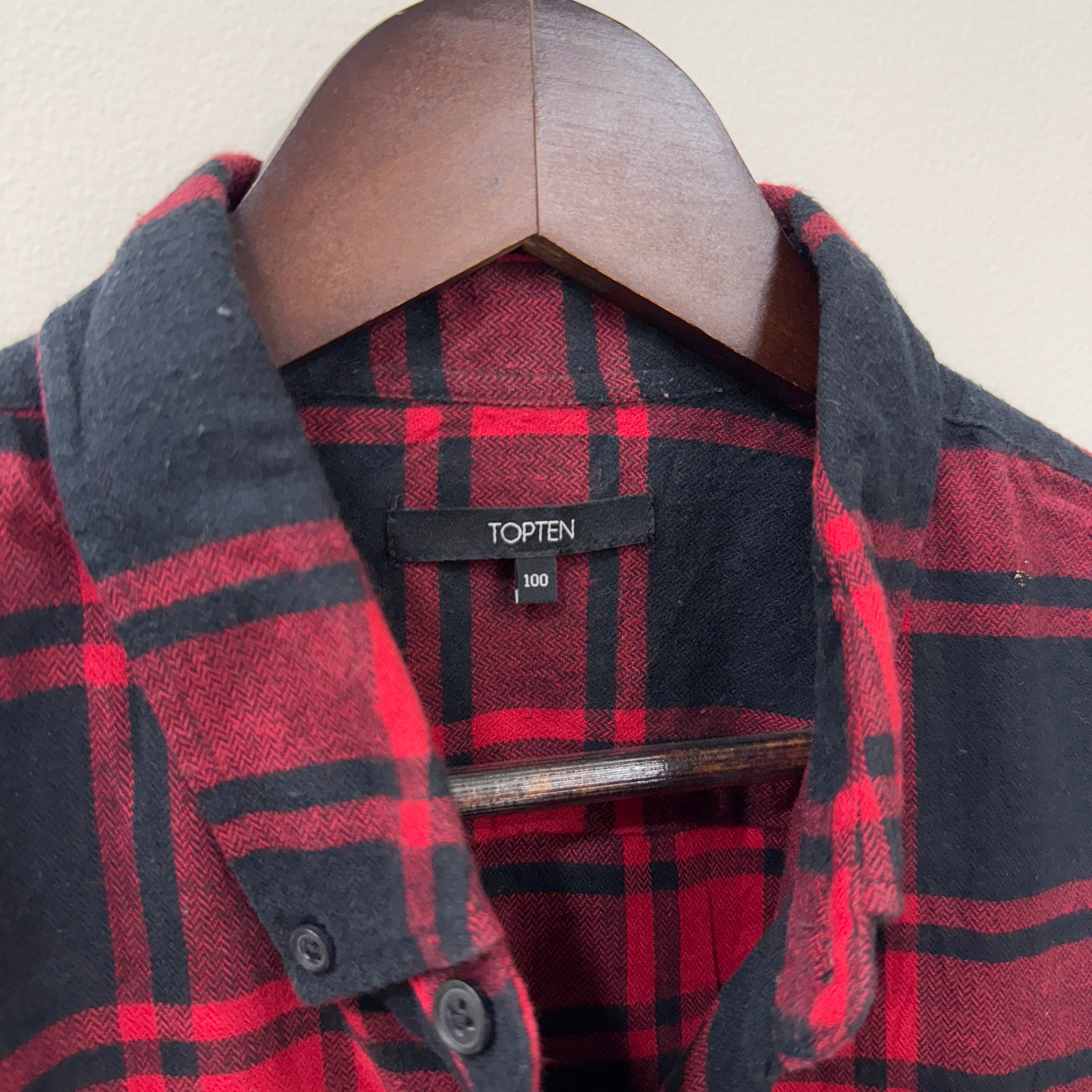 Topten checkered shirt