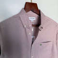 Lacoste Blushing Dawn 100% linen solid shirt