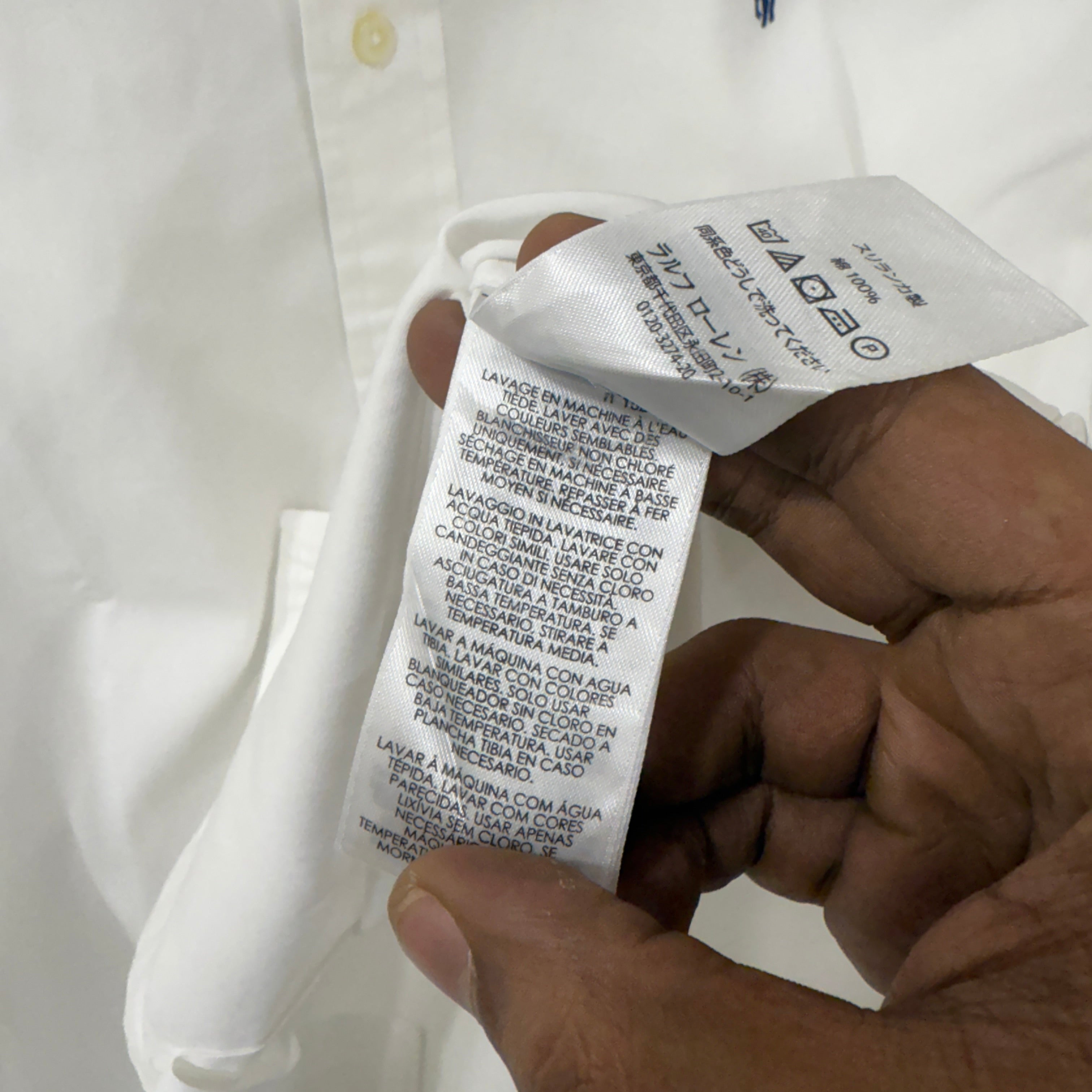 Ralph Lauren Premium white shirt