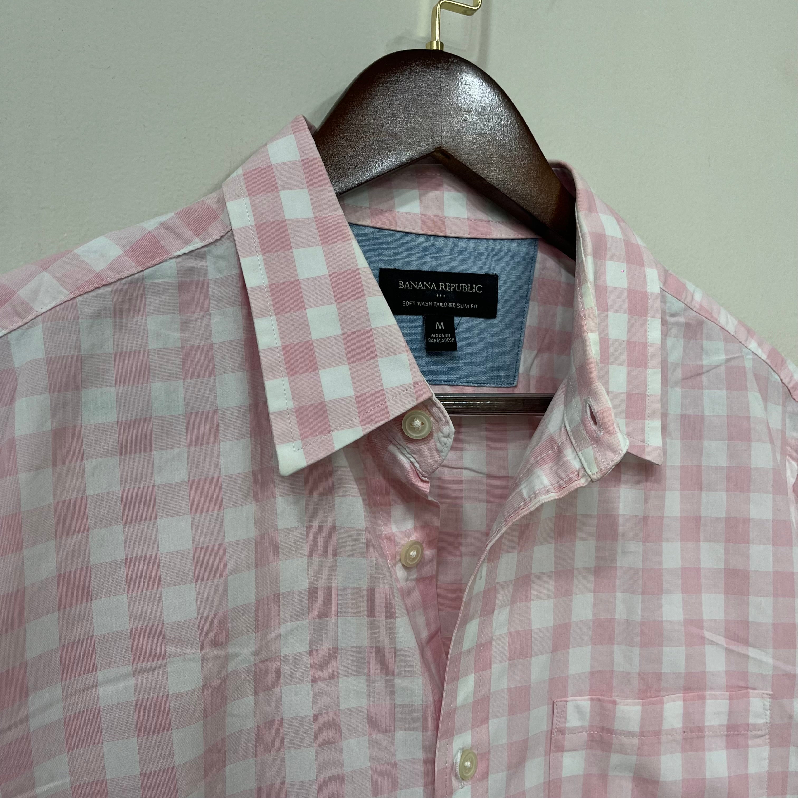 Banana Republic checkered shirt