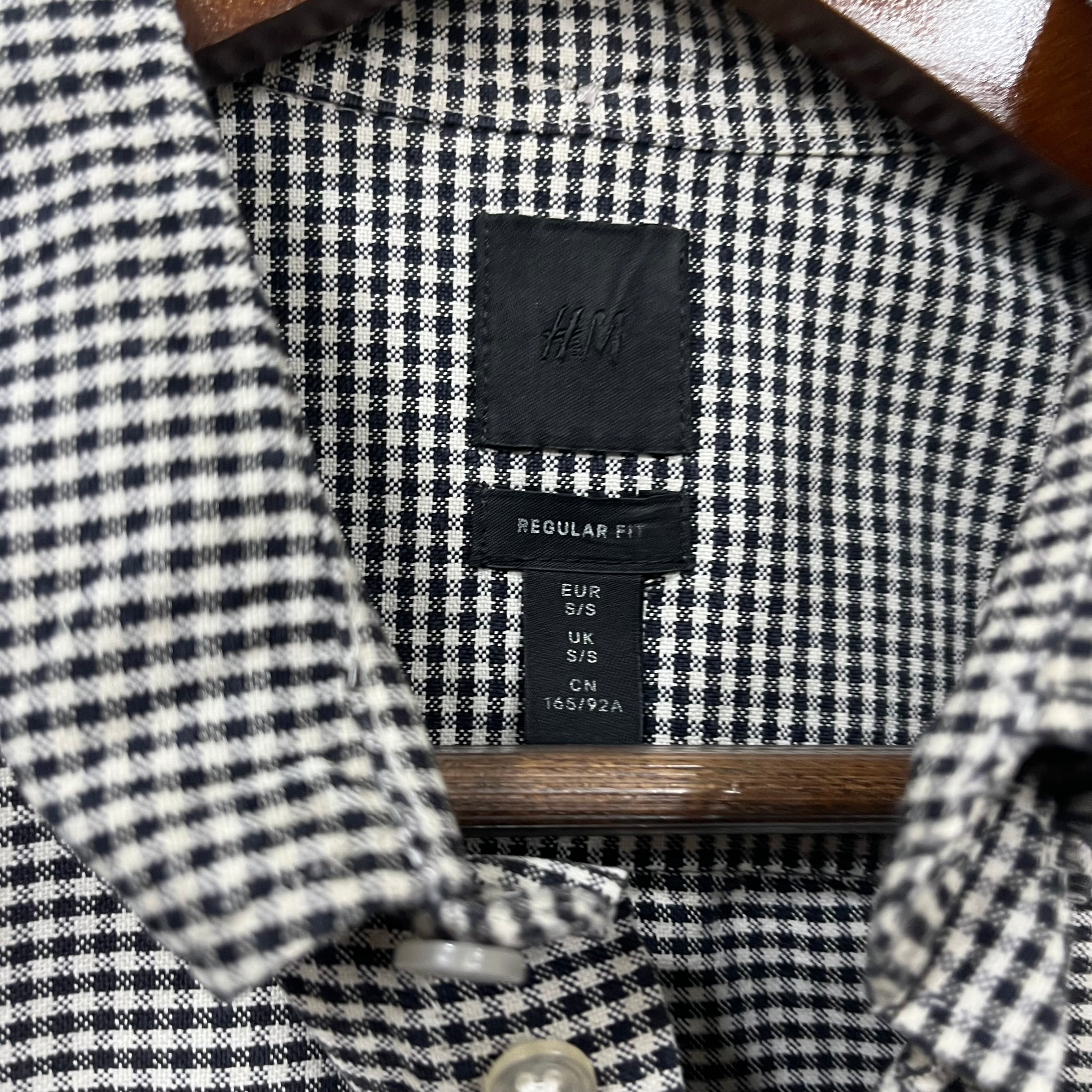 H&M checkered shirt