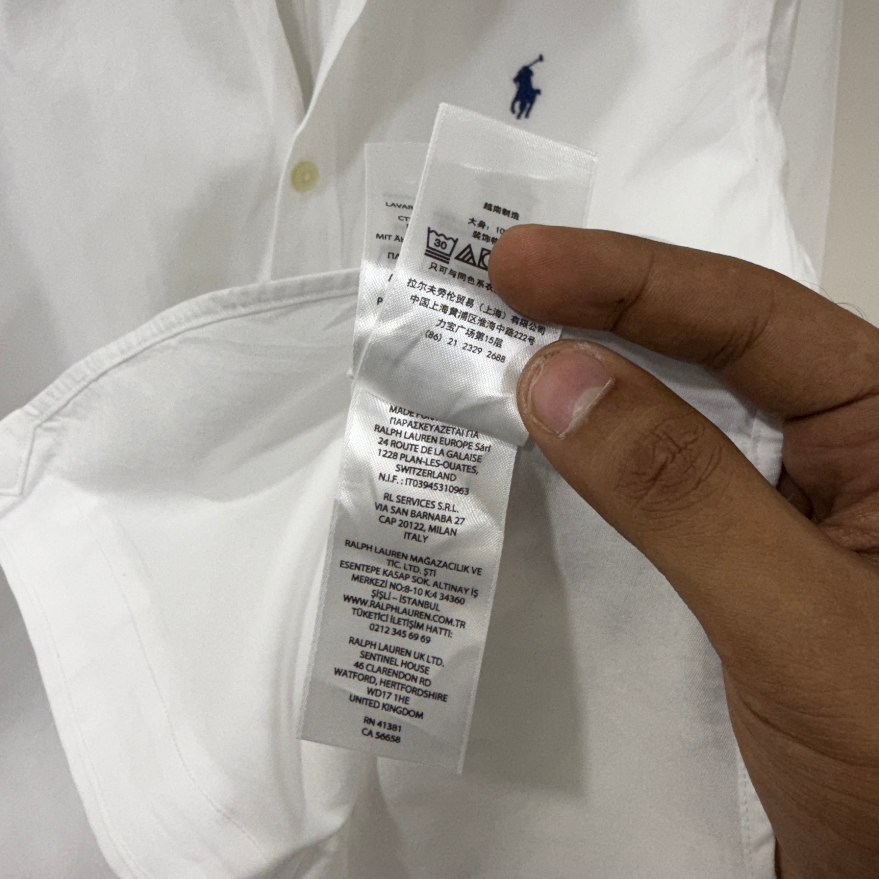 Ralph Lauren button down shirt