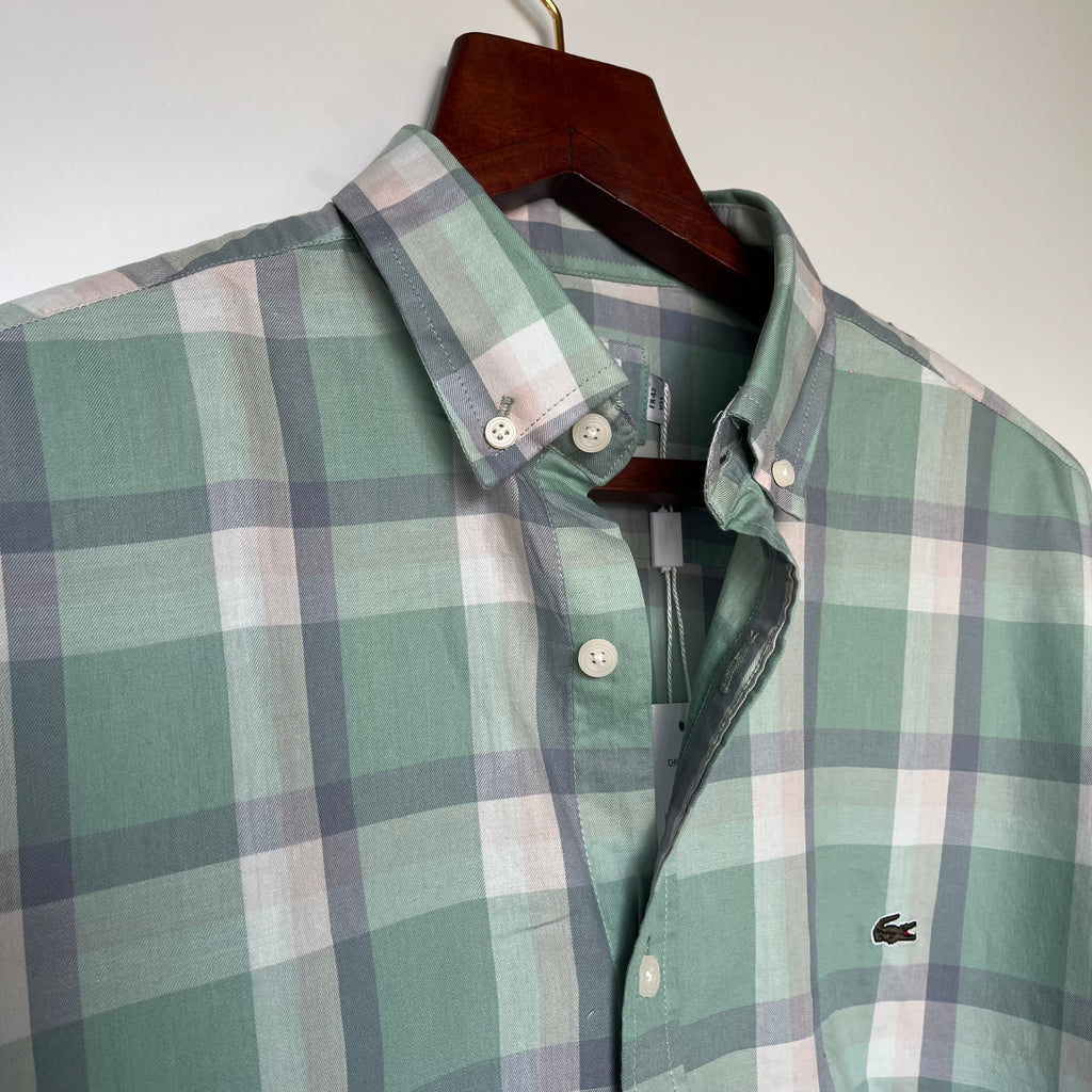 Lacoste checkered shirt