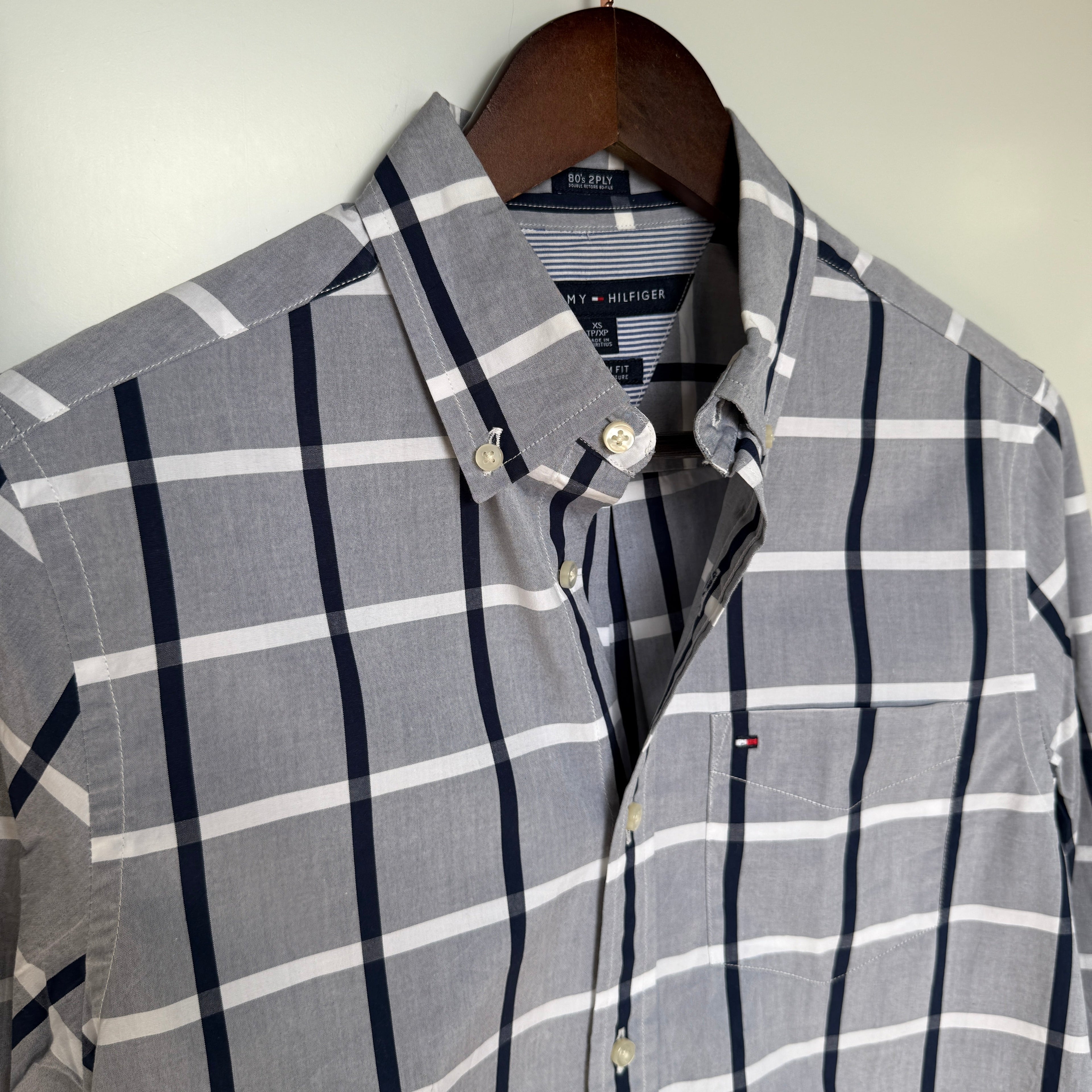 Tommy Hilfiger checkered shirt