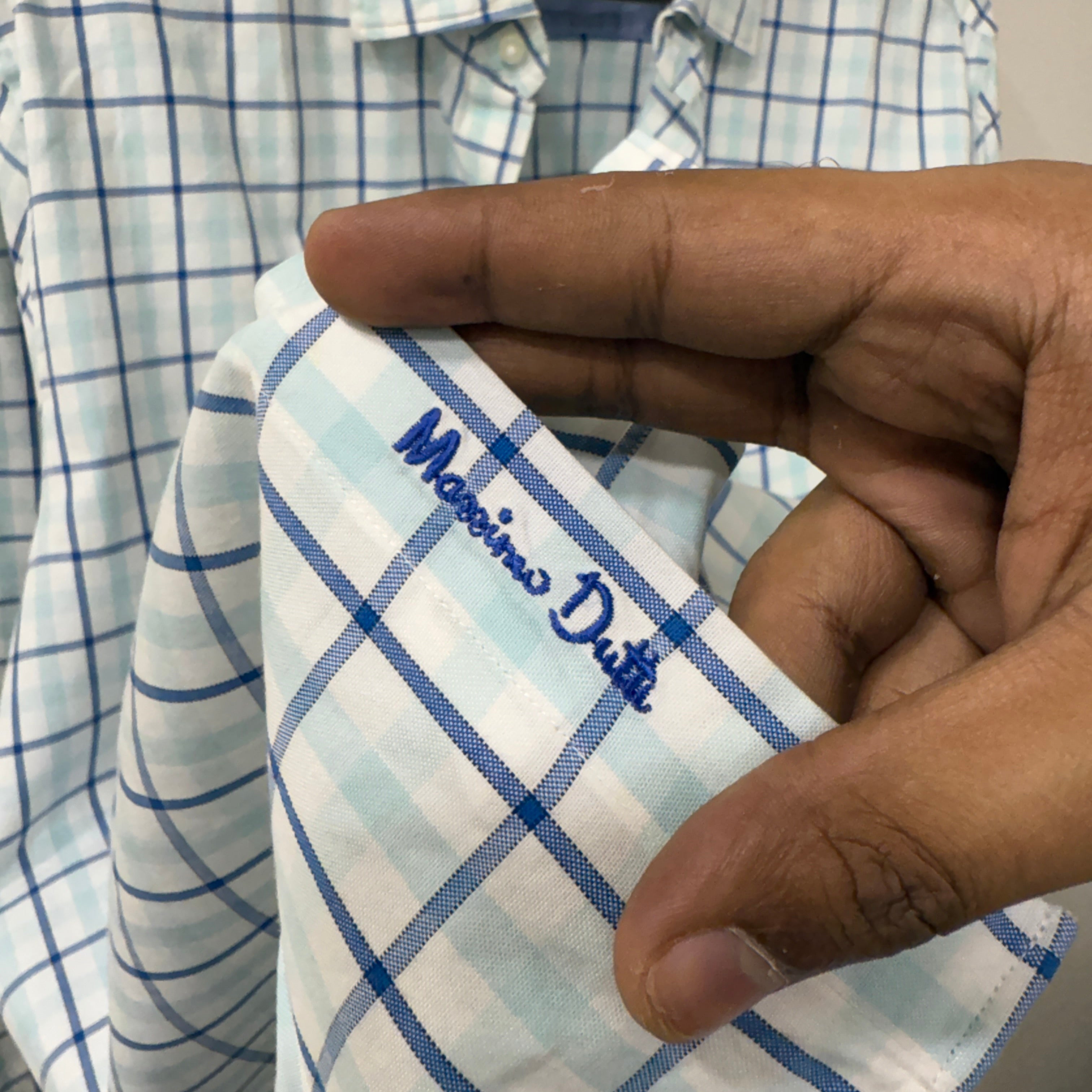 Mossimo Dutti checkered shirt