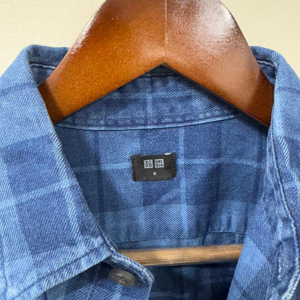 Uniqlo checkered shirt