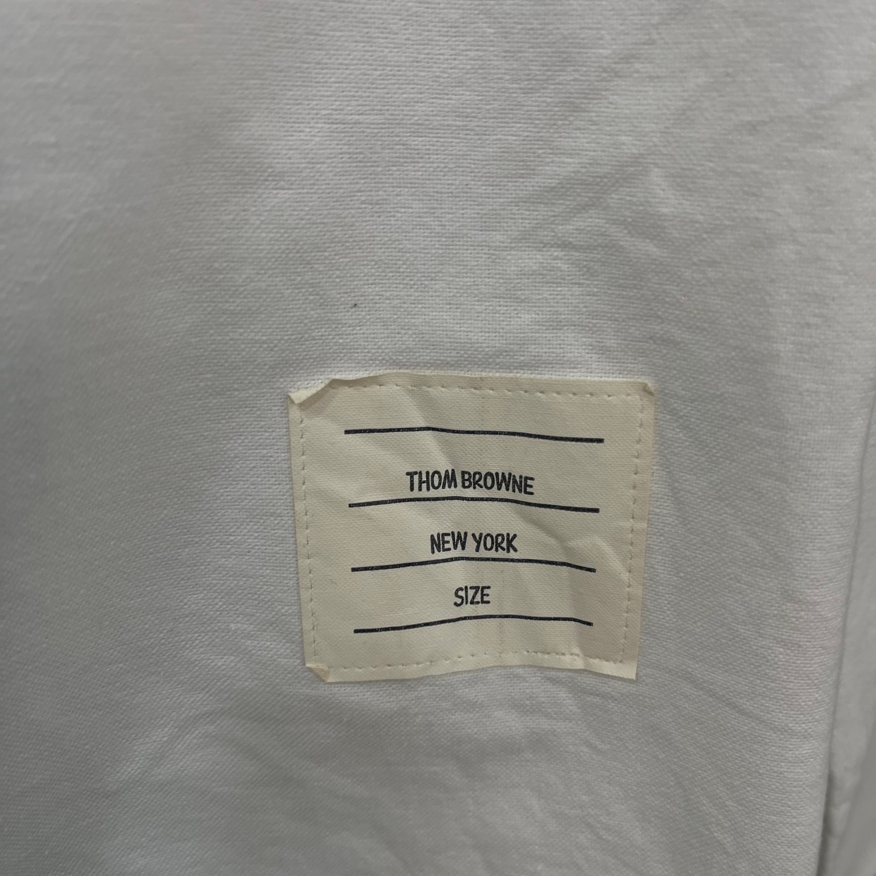THOM BROWNE button down shirt