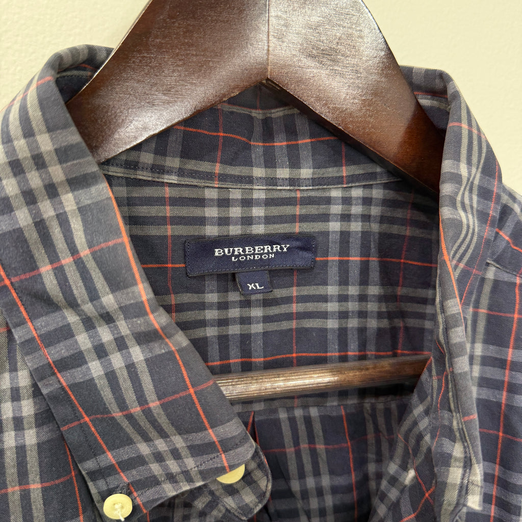 Burberry checkered shirt