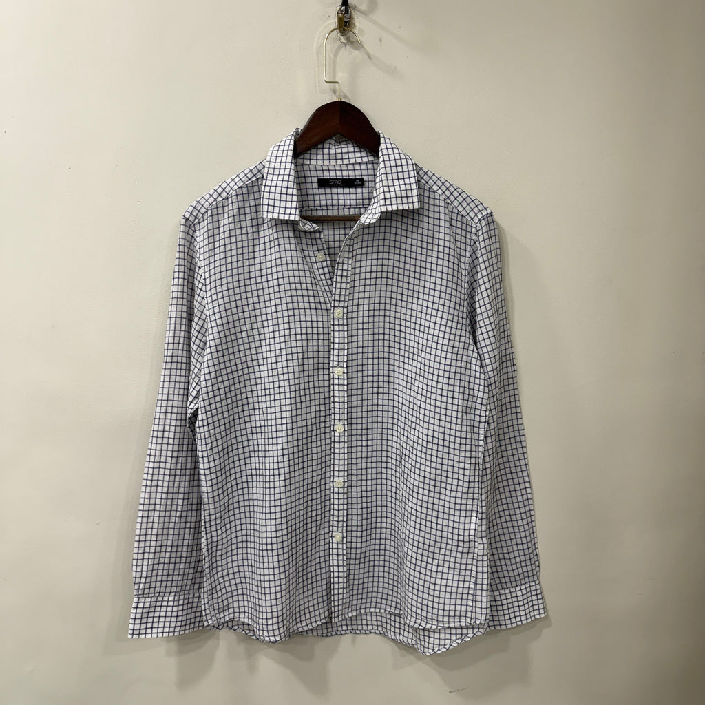 Spao linen checkered shirt