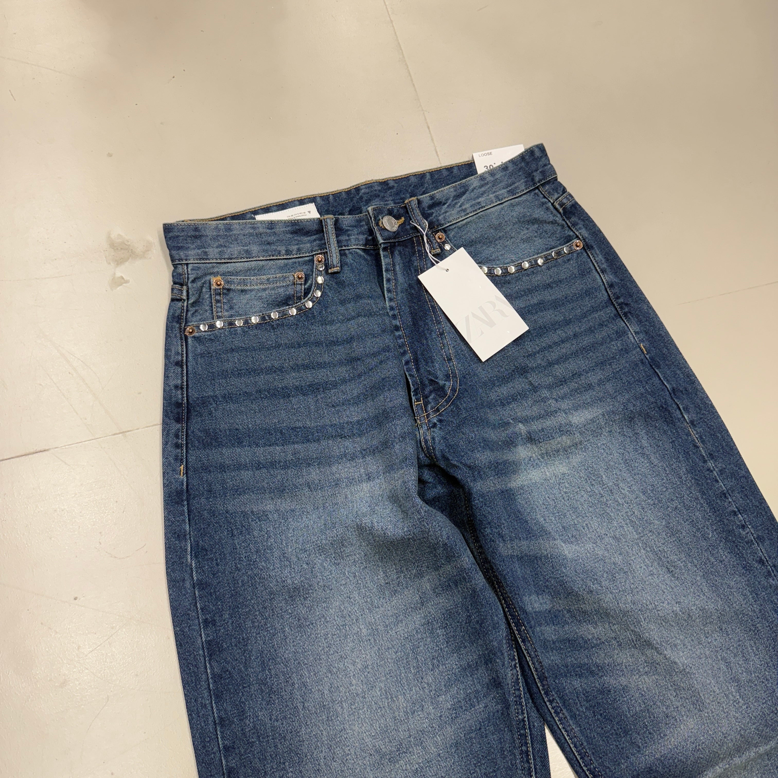 Zara loose fit/baggy jeans