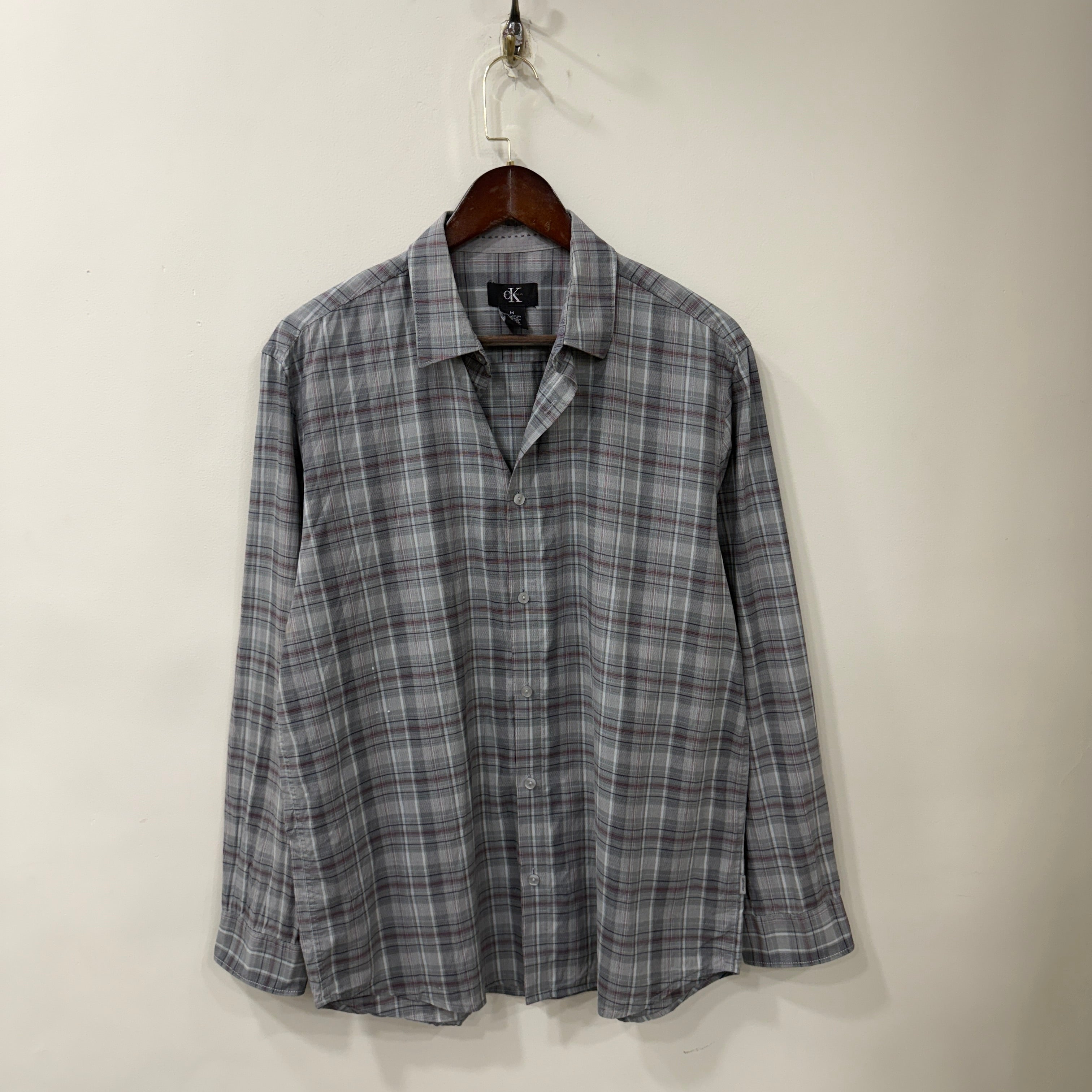 Calvin Klein checkered shirt