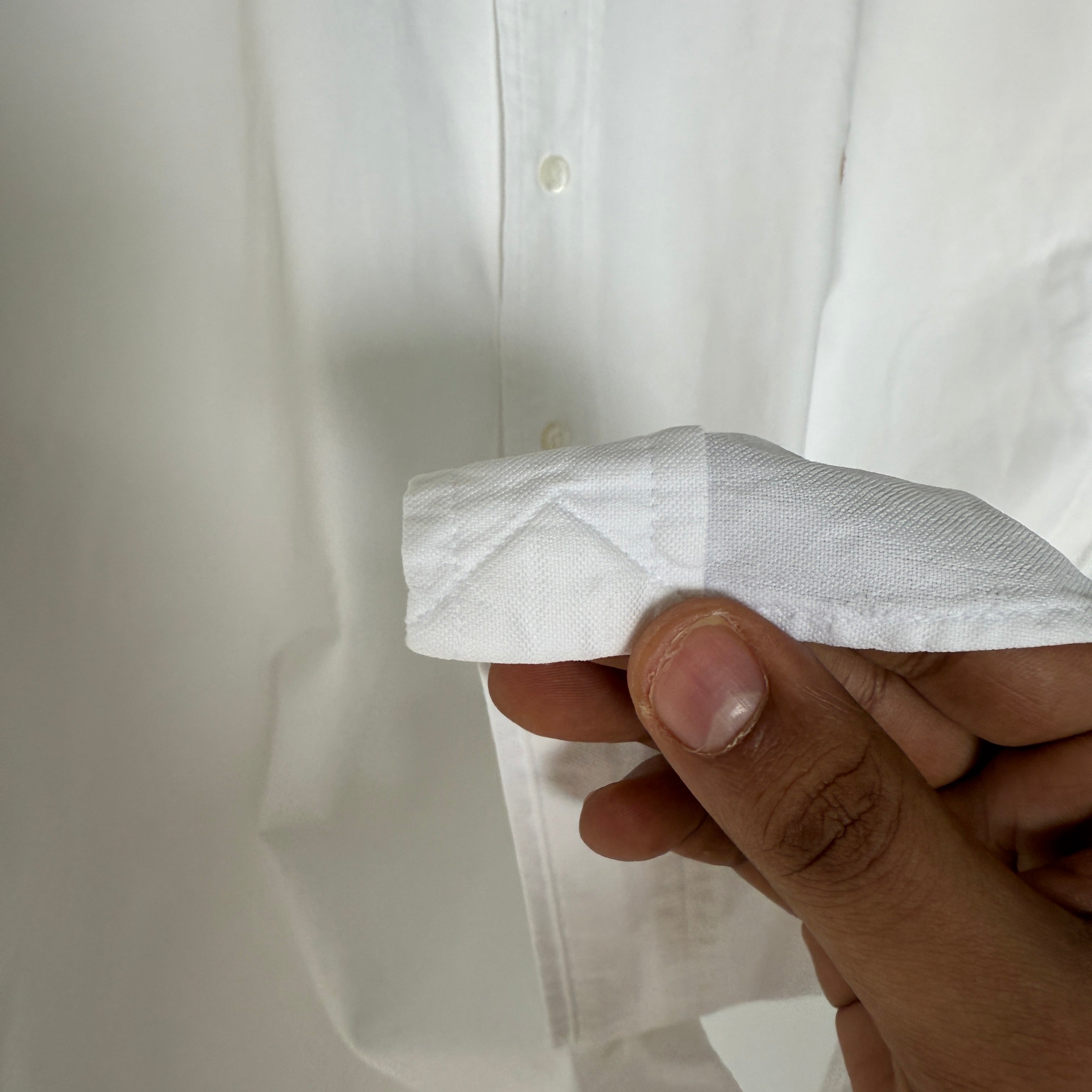 Ralph Lauren white solid shirt