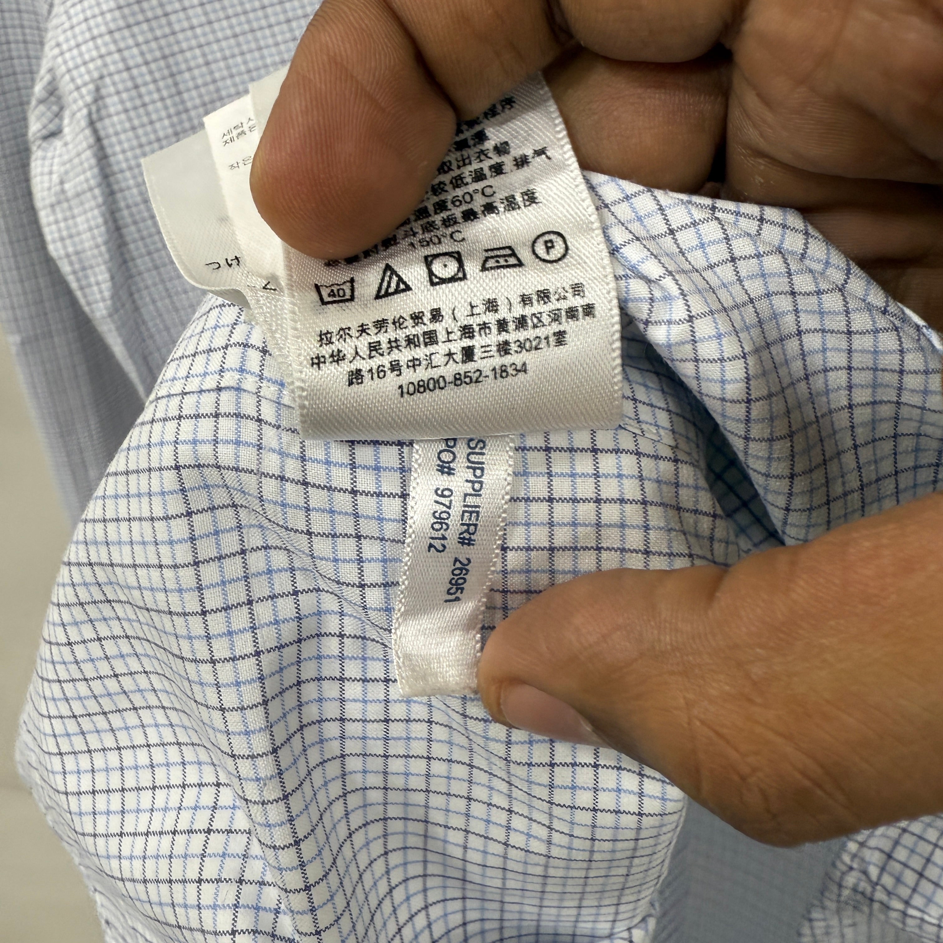 Ralph Lauren checkered shirt