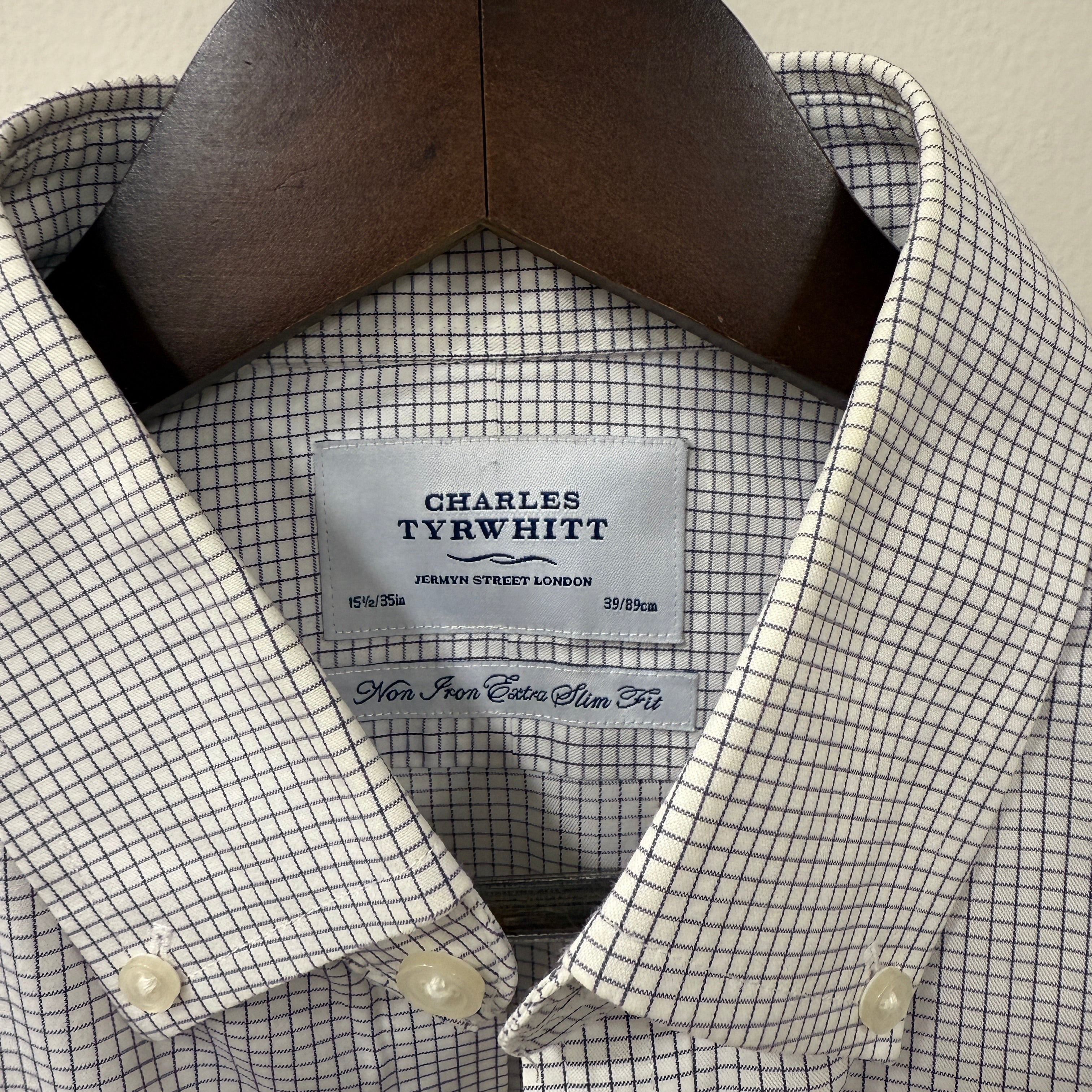 Charles Tyrwhitt checkered shirt