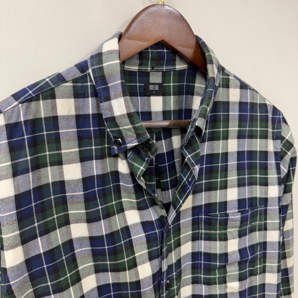 Uniqlo checkered shirt