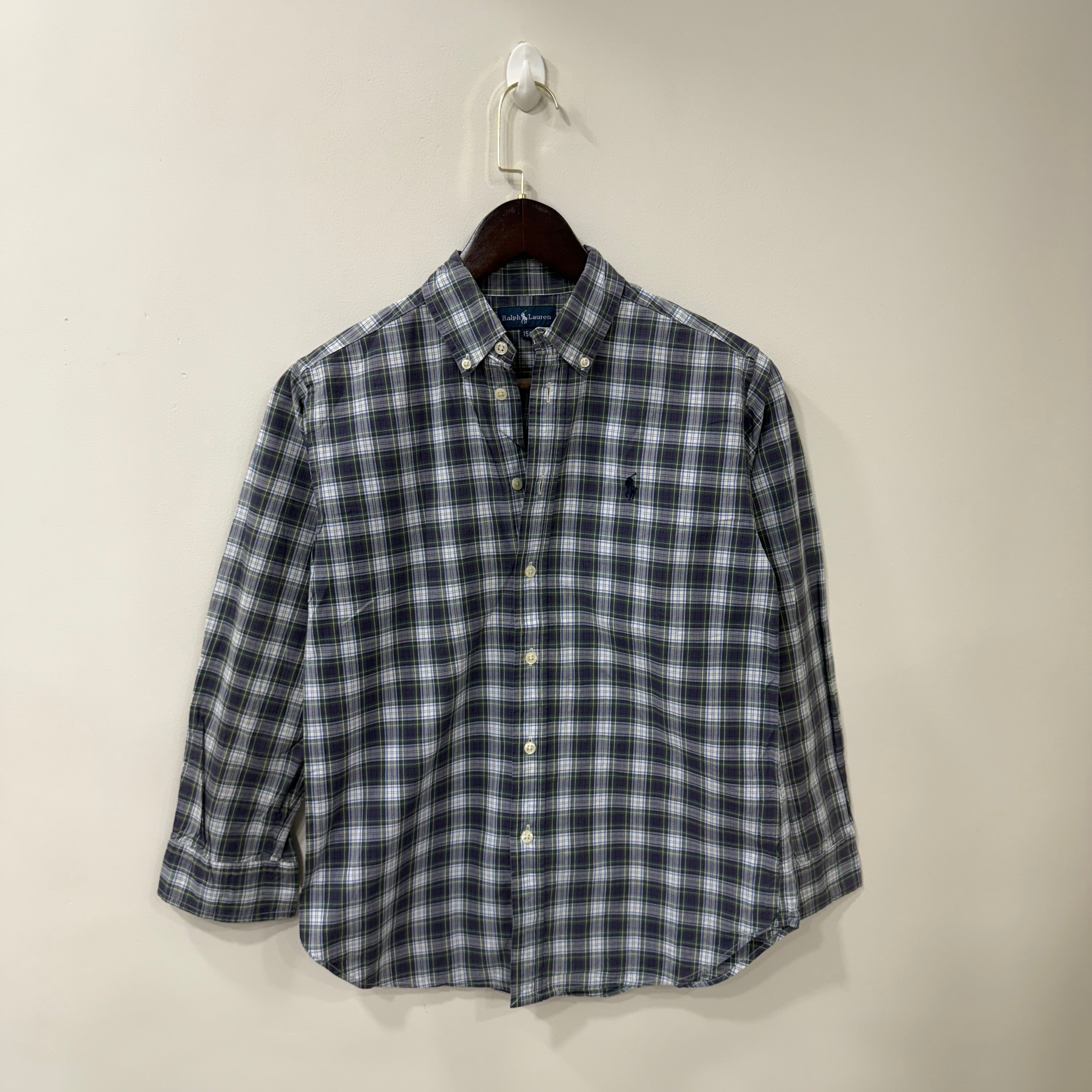 Ralph lauren checkered shirt