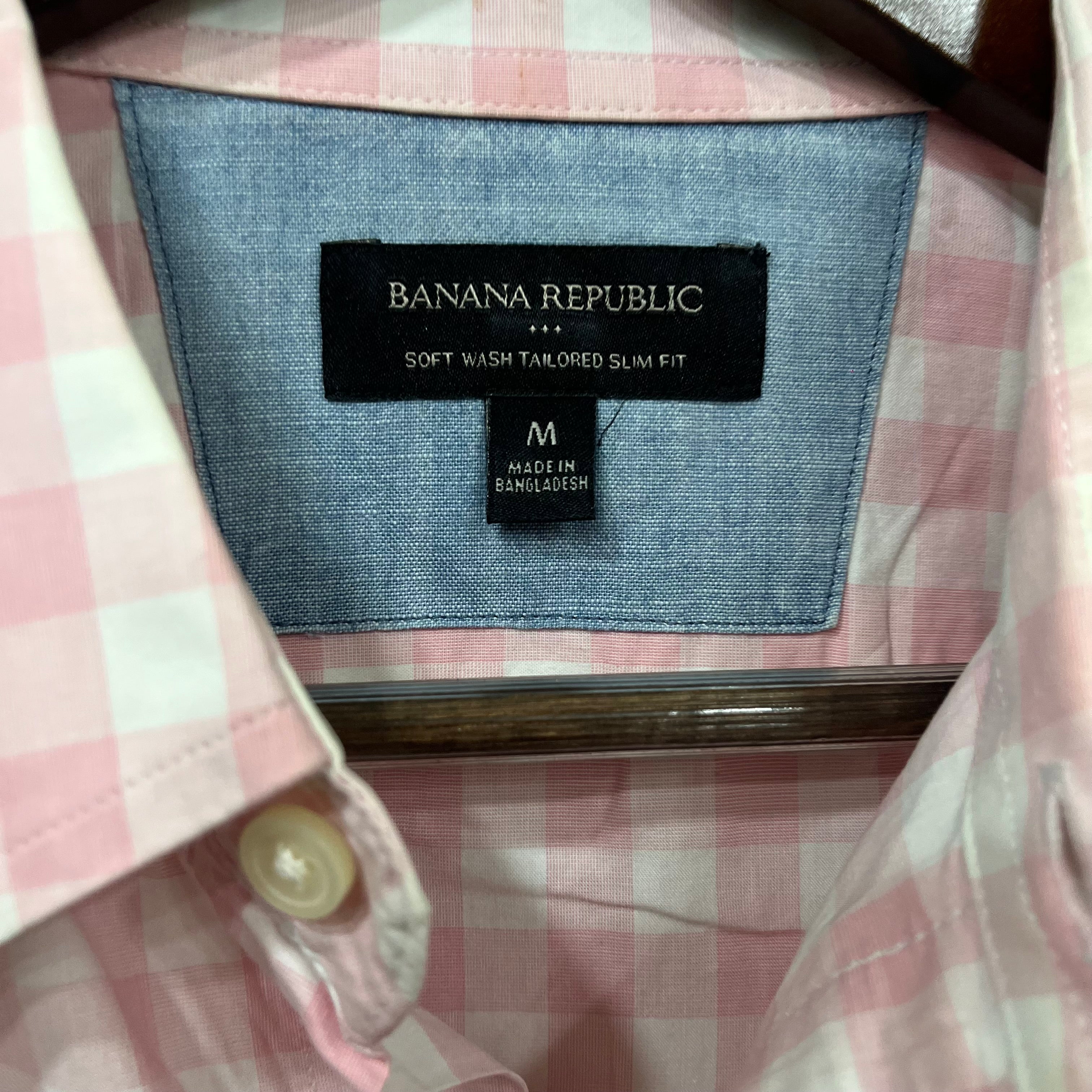 Banana Republic checkered shirt
