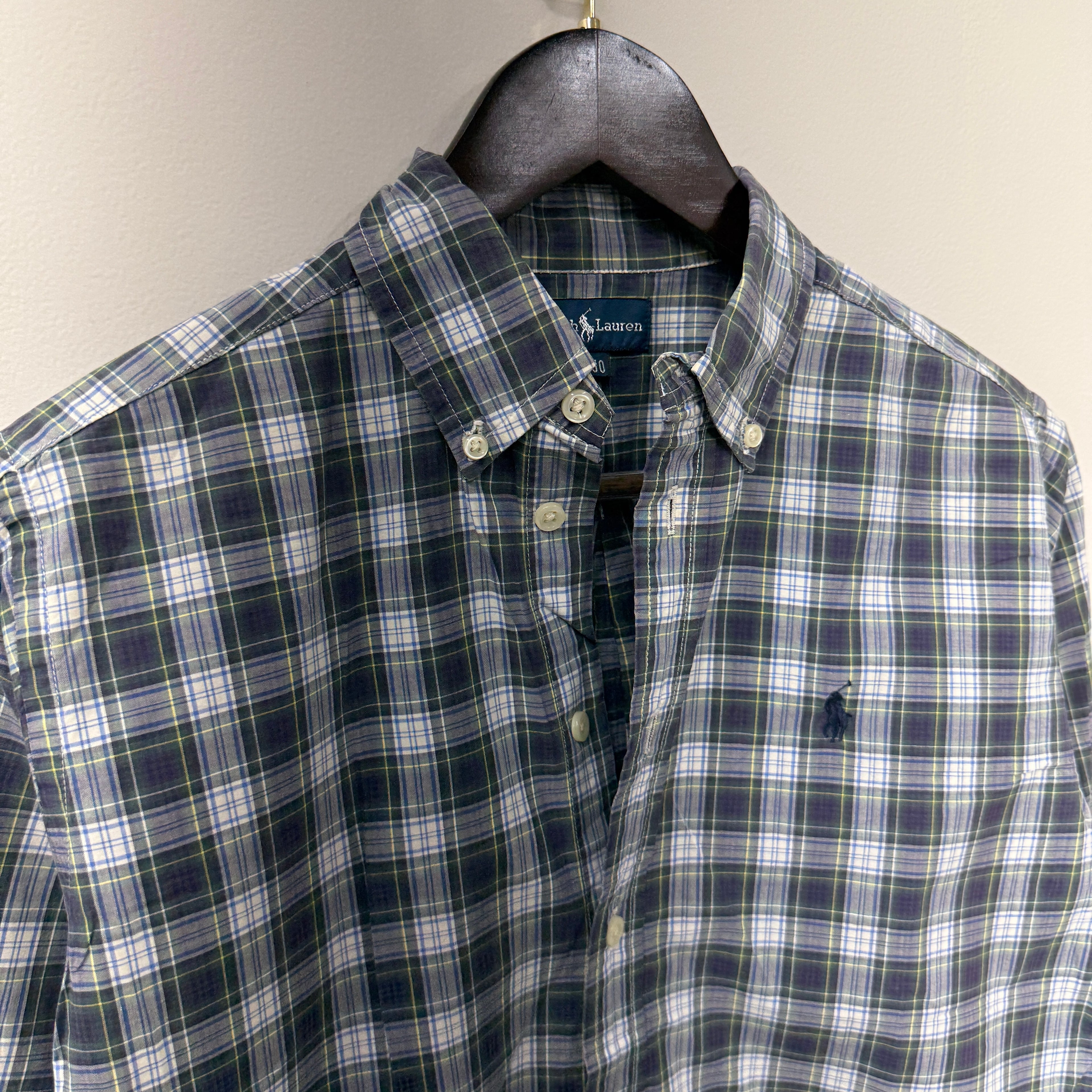 Ralph lauren checkered shirt