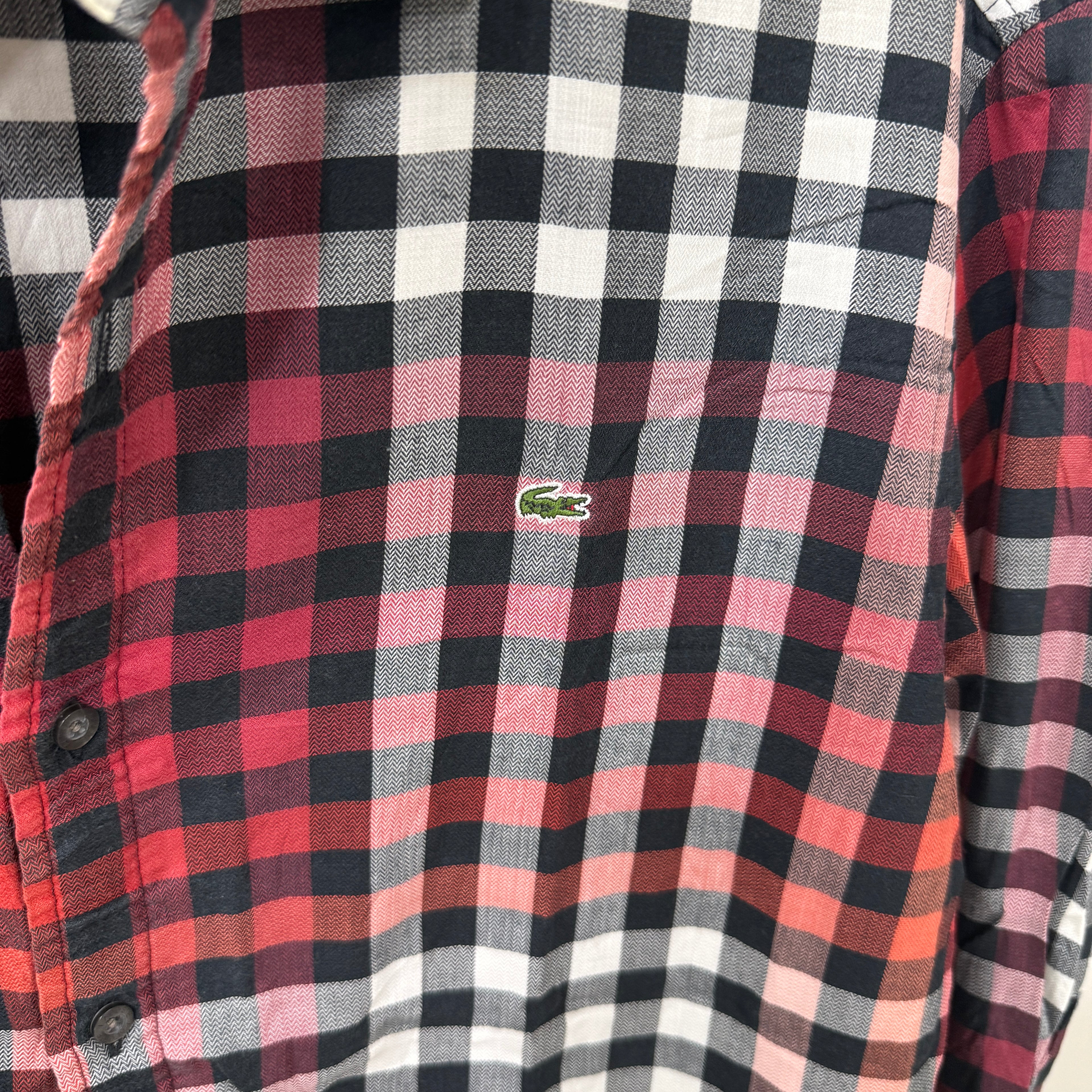 Lacoste checkered shirt