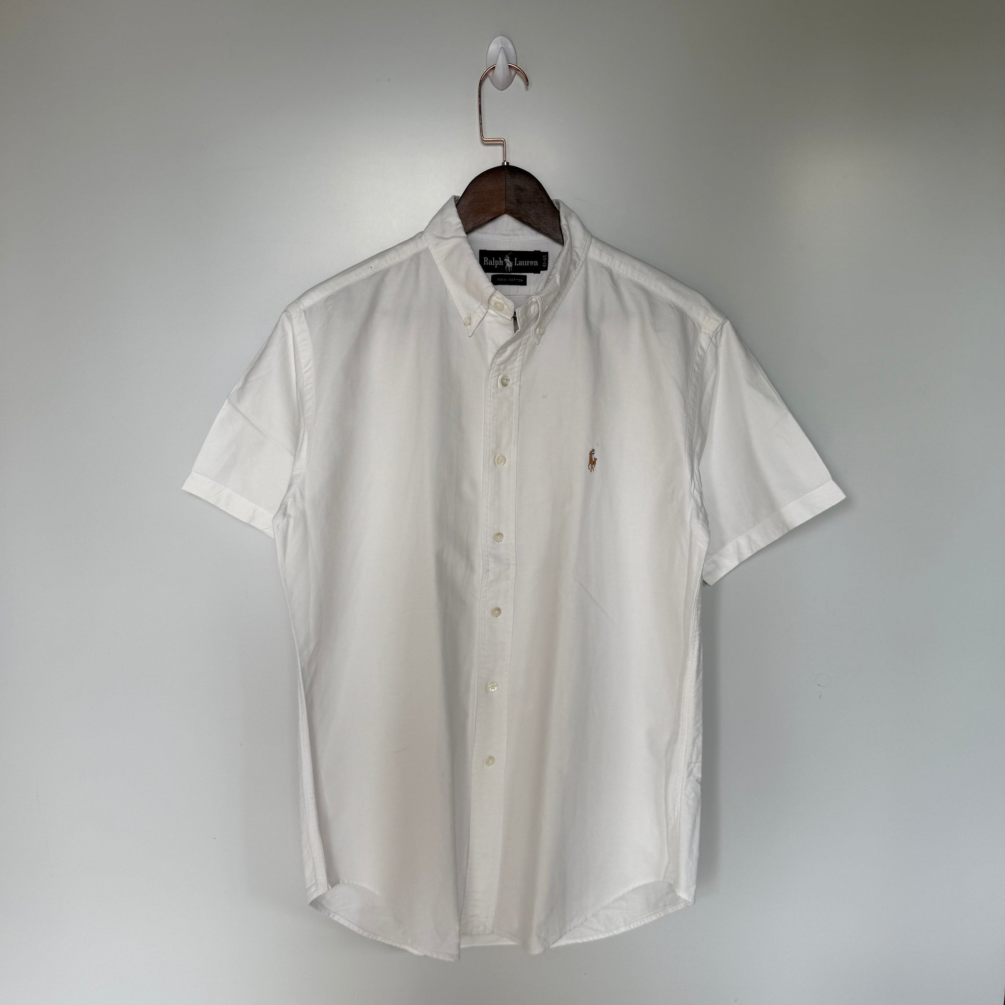 Ralph Lauren white solid shirt