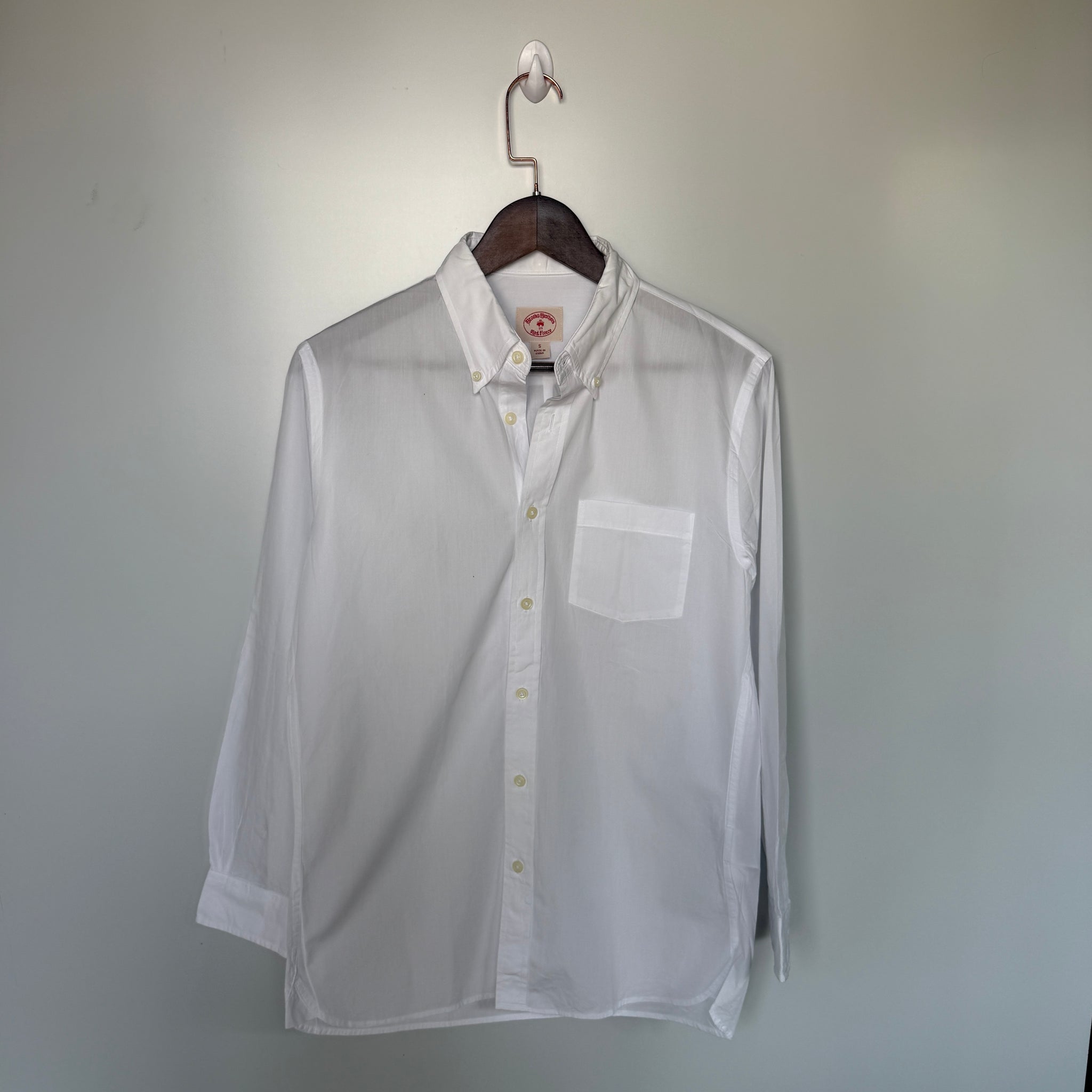 Brooks brothers checkered shirt