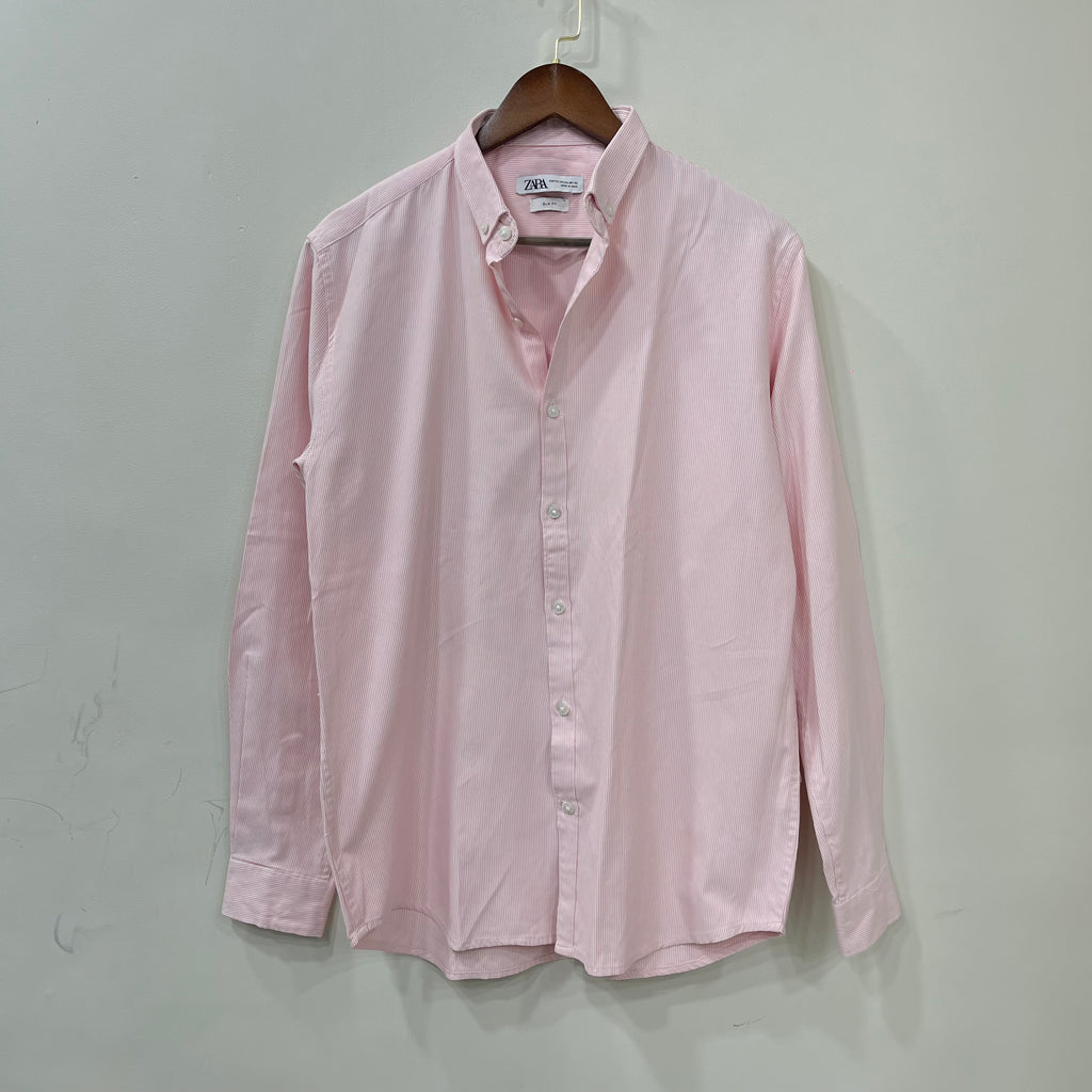 Zara pink stripes