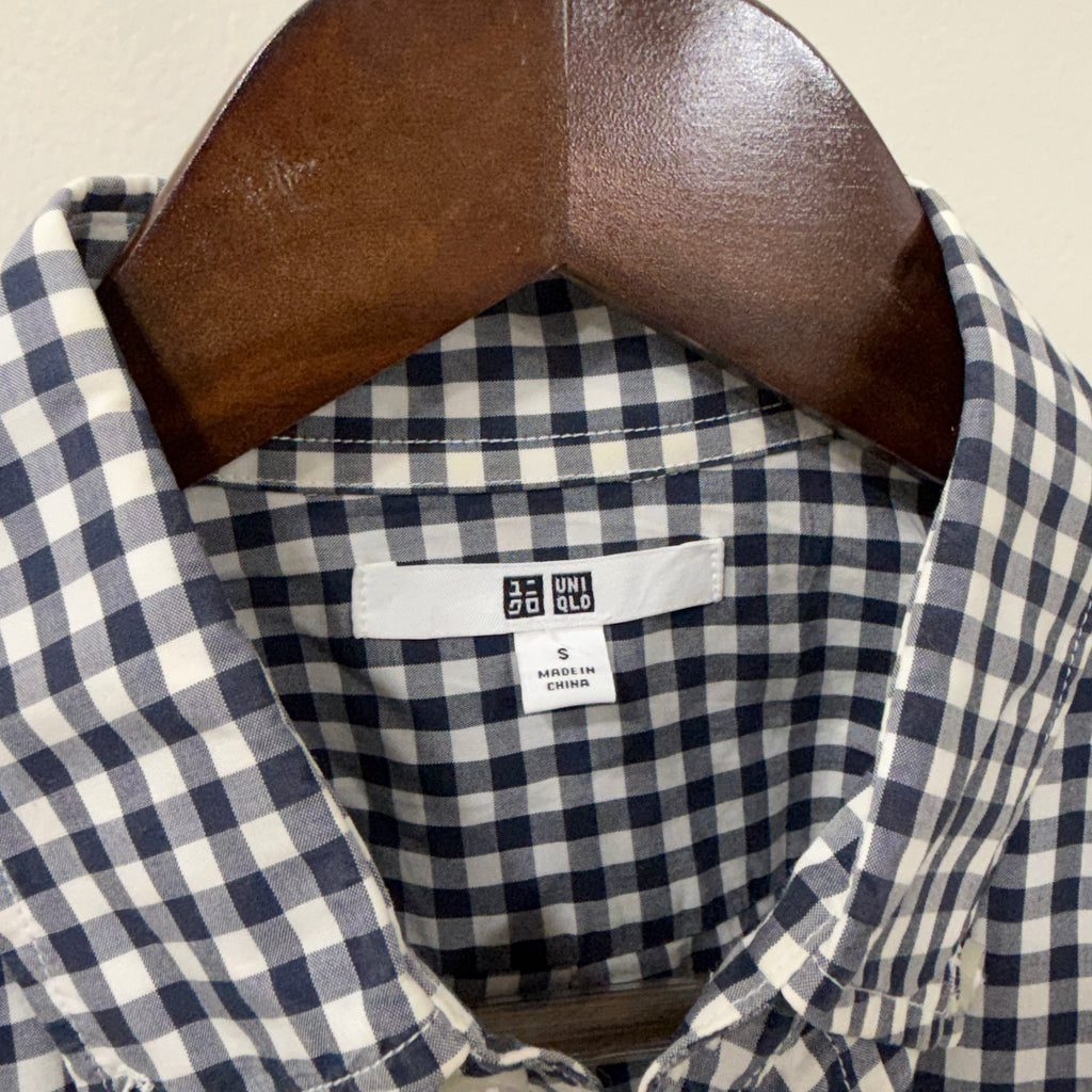 Uniqlo checkered shirt