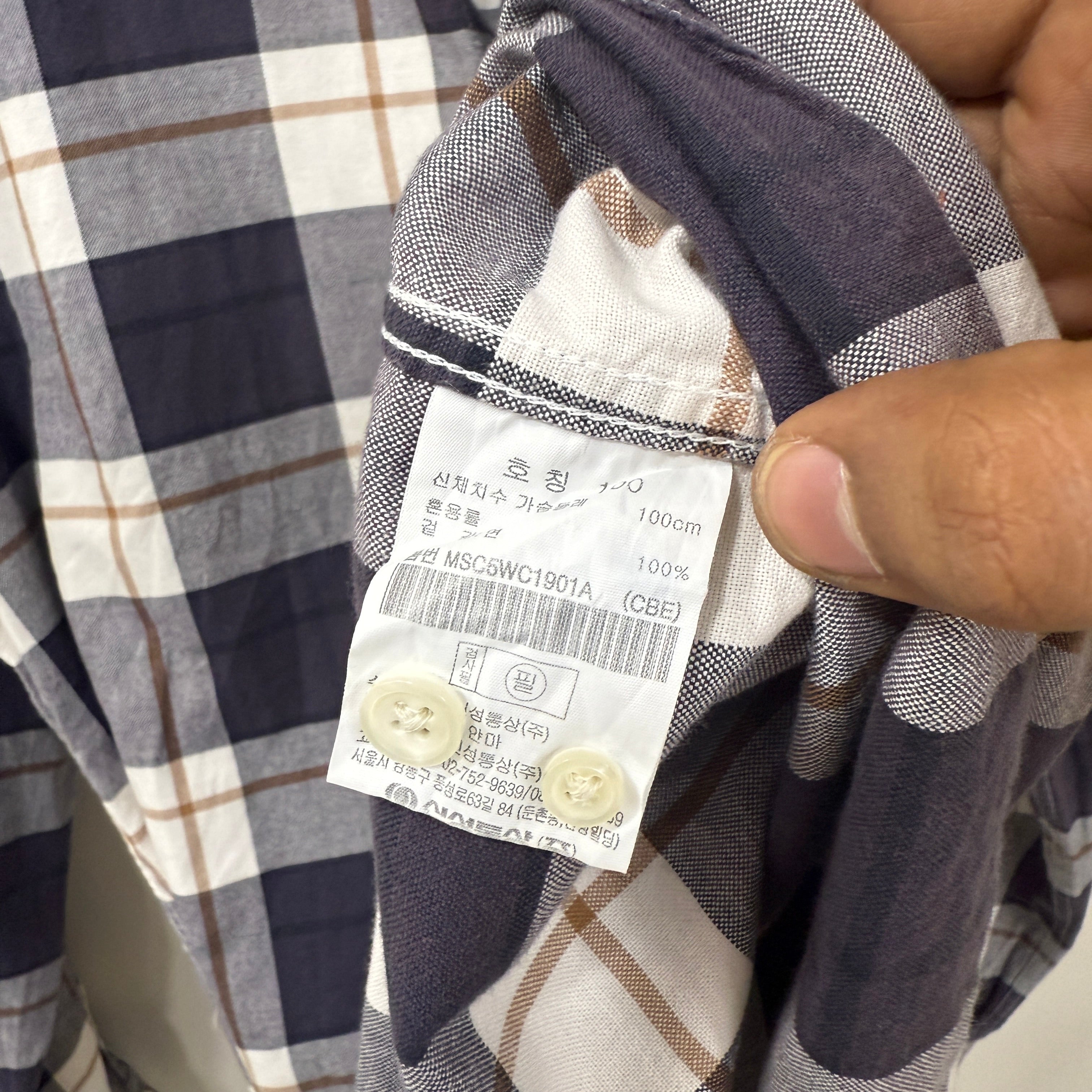 Topten checkered shirt