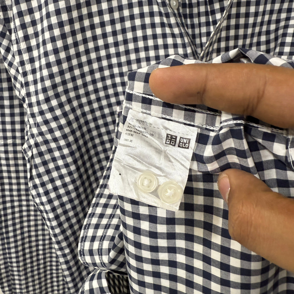 Uniqlo checkered shirt