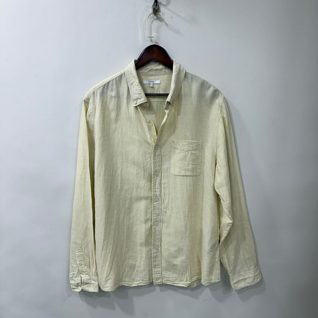 Topten yellow linen shirt