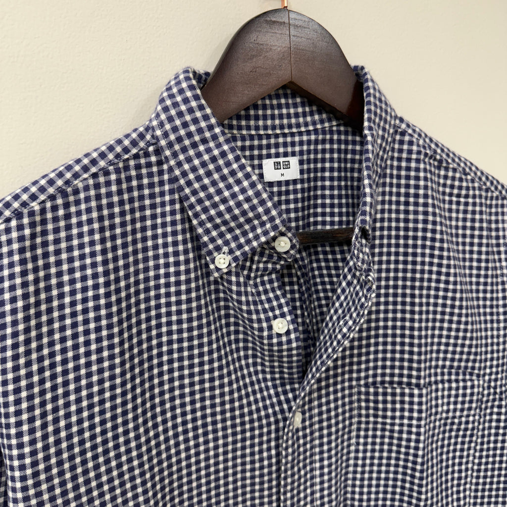 Uniqlo checkered shirt