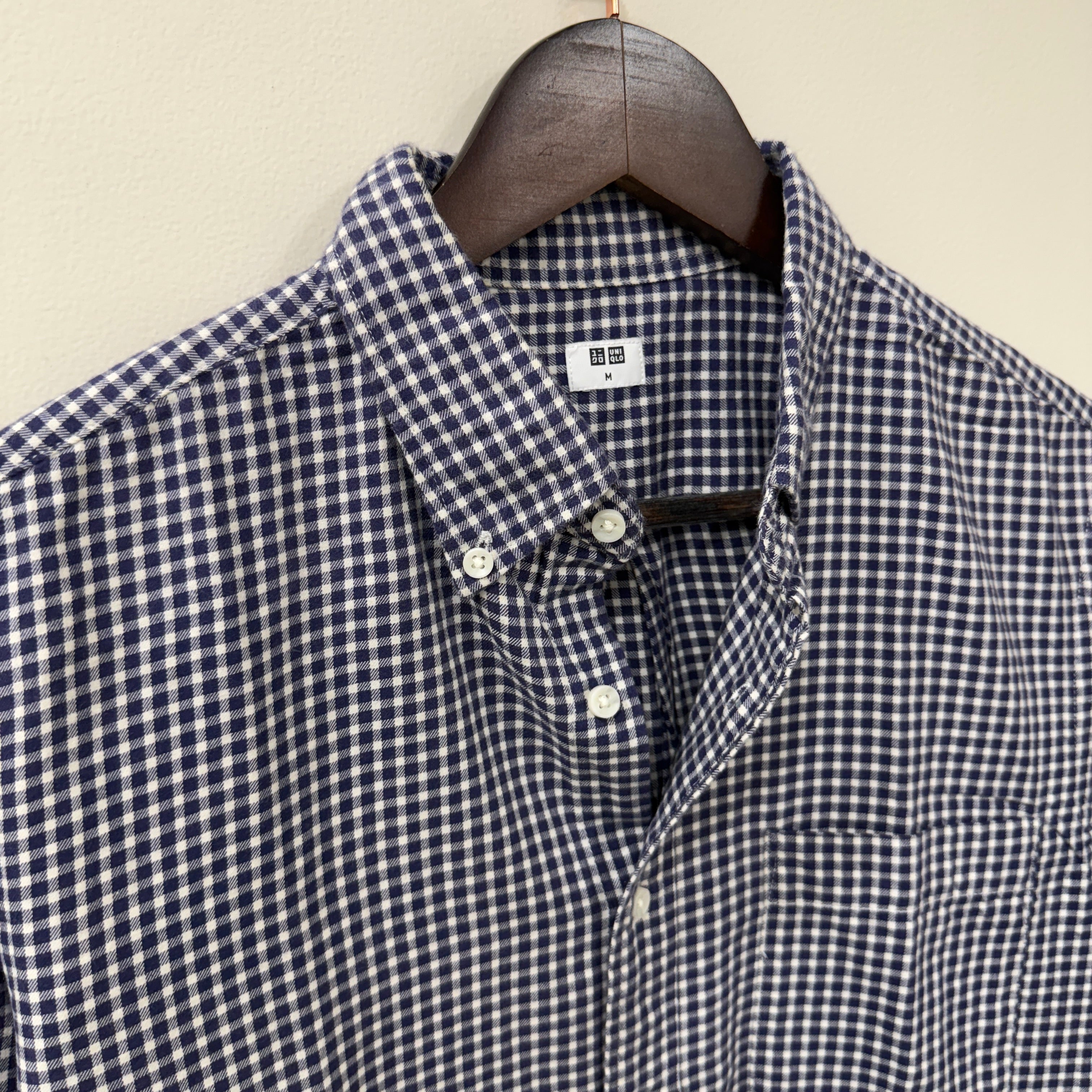 Uniqlo checkered shirt