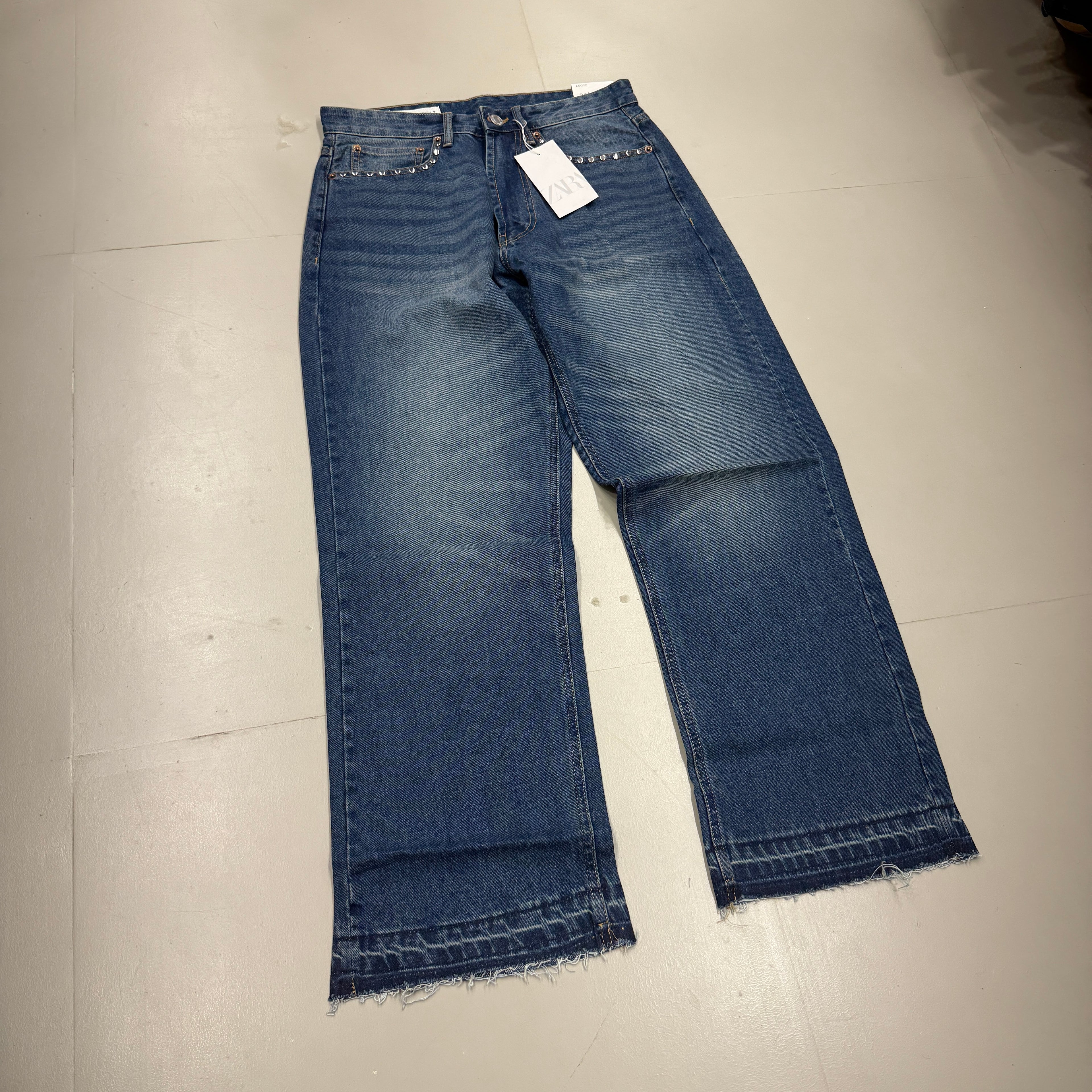Zara loose fit/baggy jeans