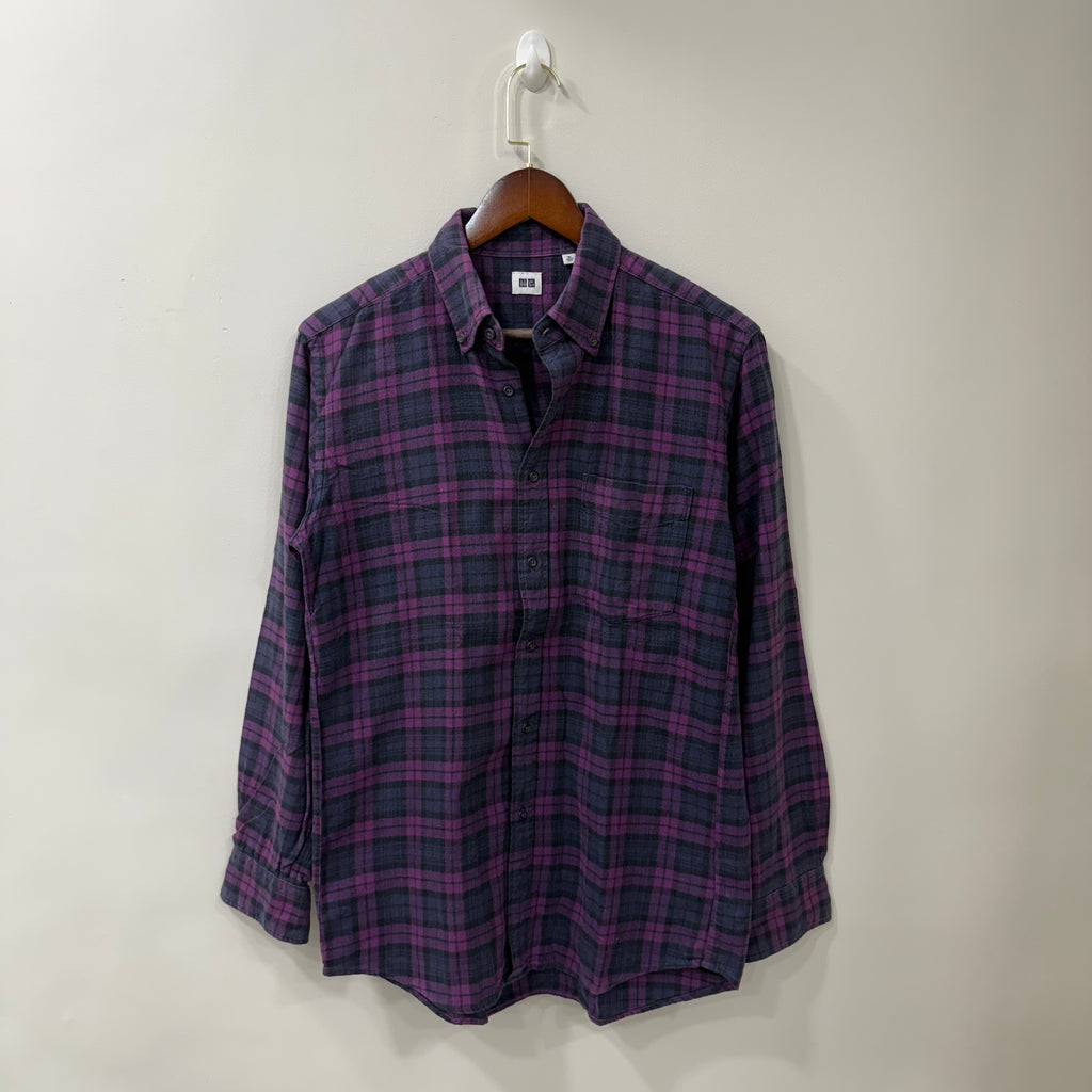 Uniqlo checkered shirt